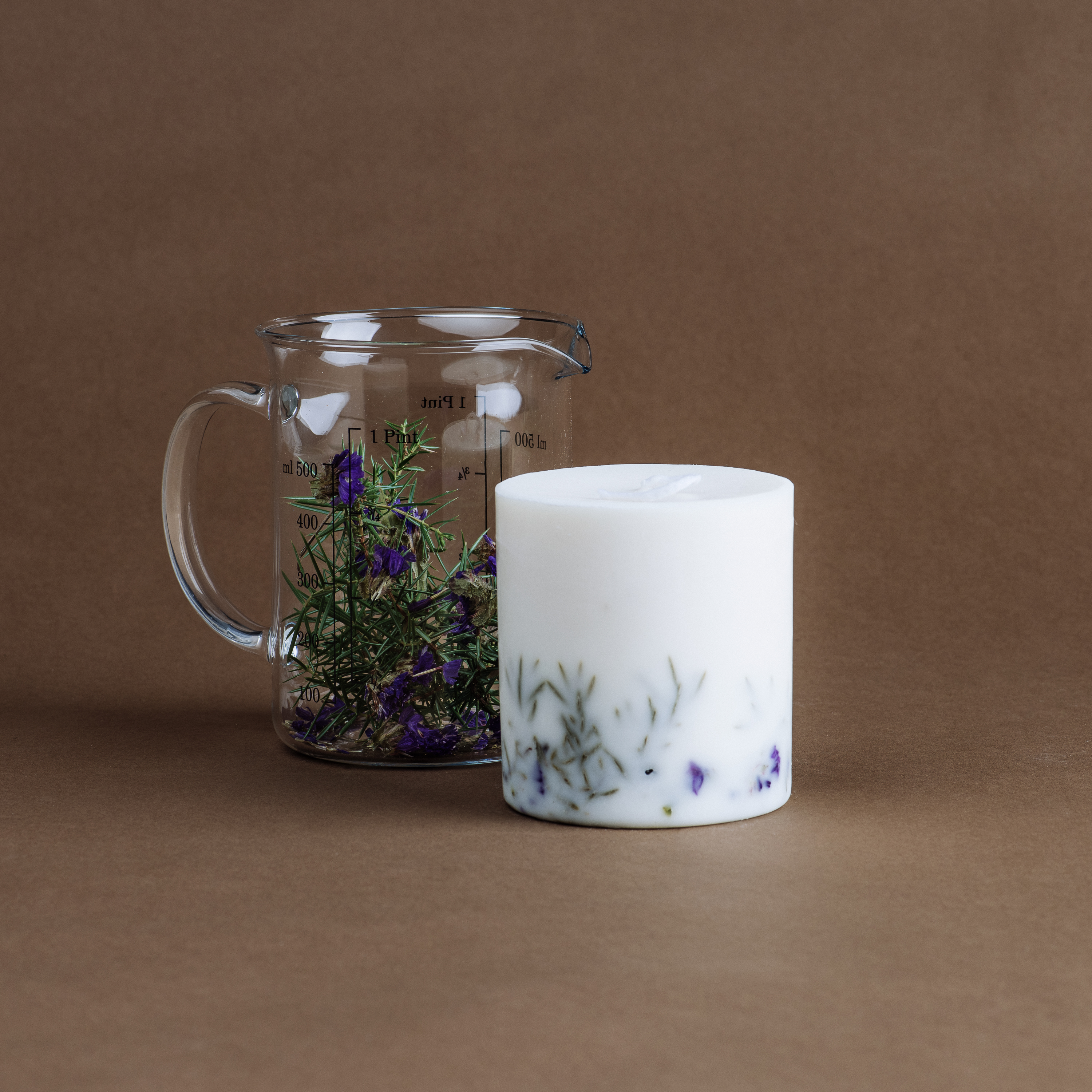 Sojawachs Kerze "Juniper & Limonium" 515ml