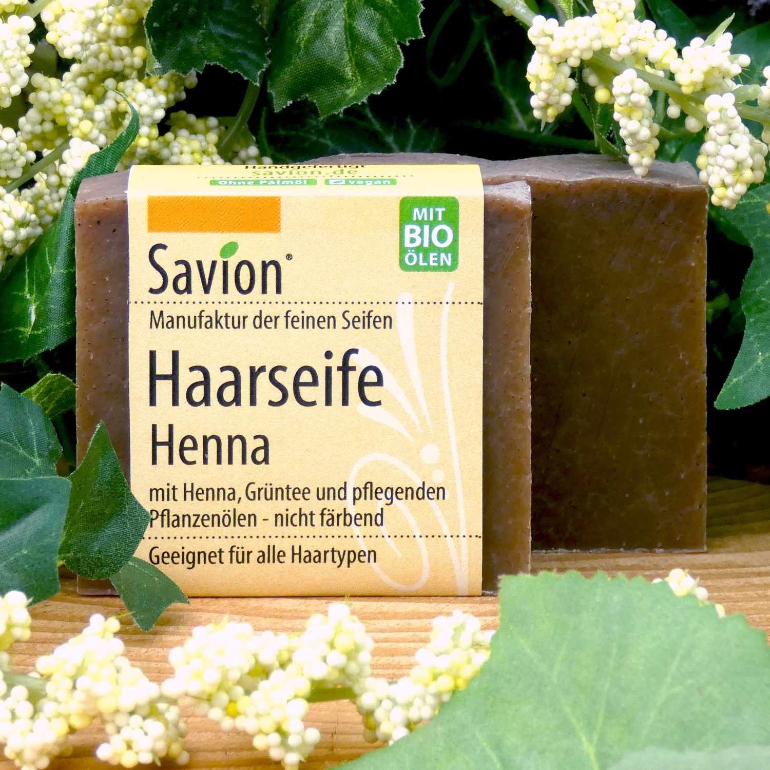 Haarseife Henna, 85g
