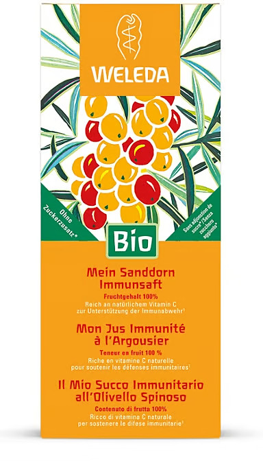 Mein Sanddorn Immunsaft, 200ml