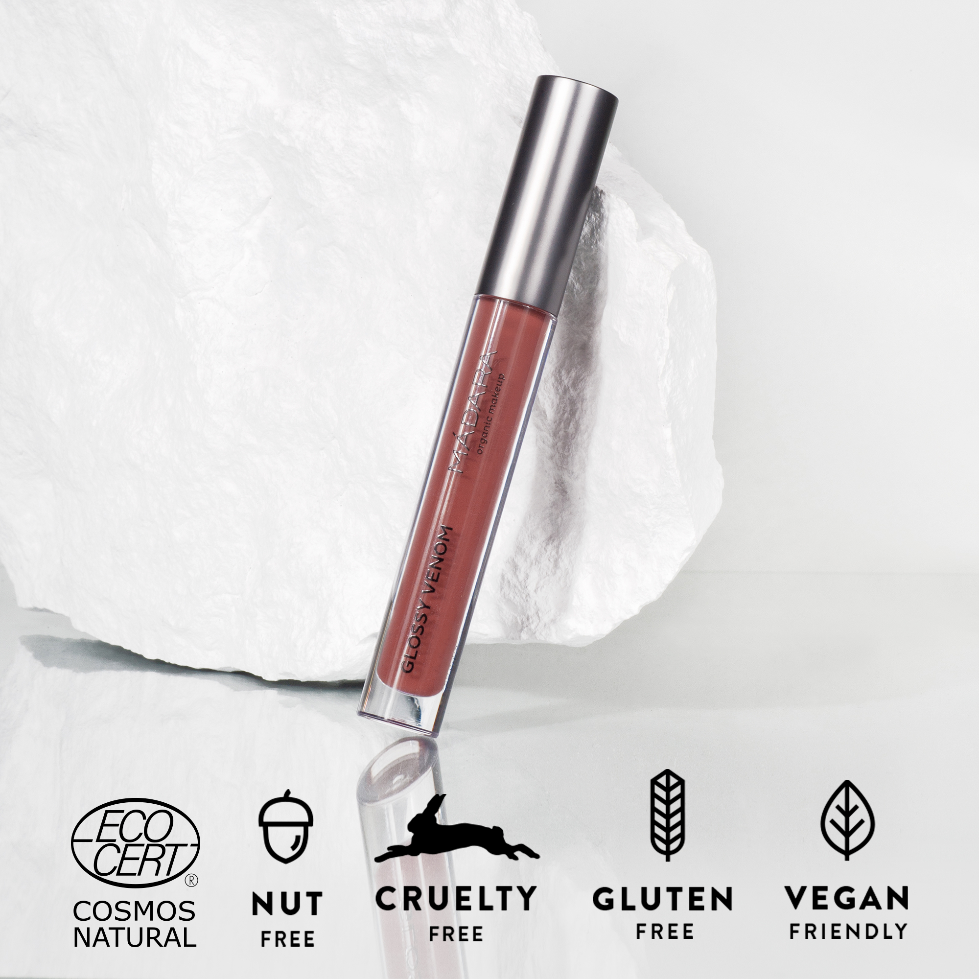 GLOSSY VENOM Lip gloss,  MAGNETIC NUDE 73