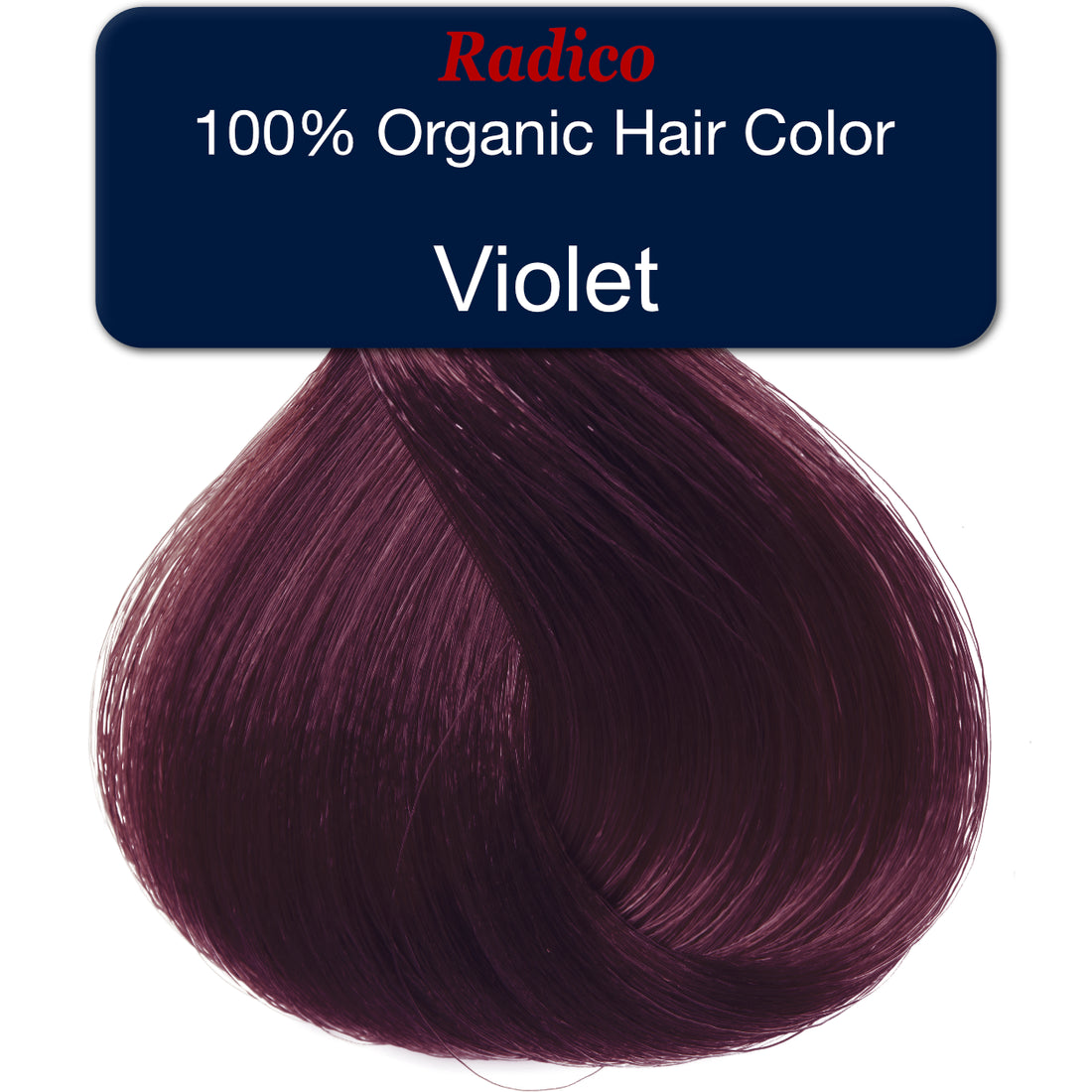 Pflanzenhaarfarbe Violett, 100g