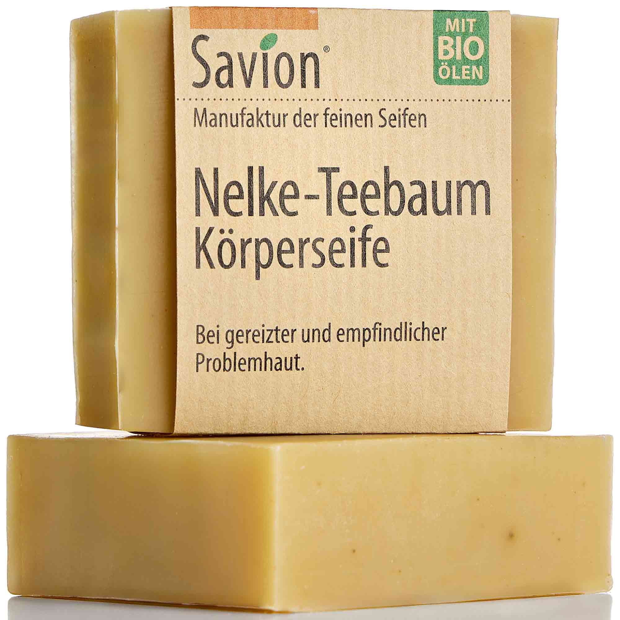 Körperseife Nelke-Teebaum, 80g