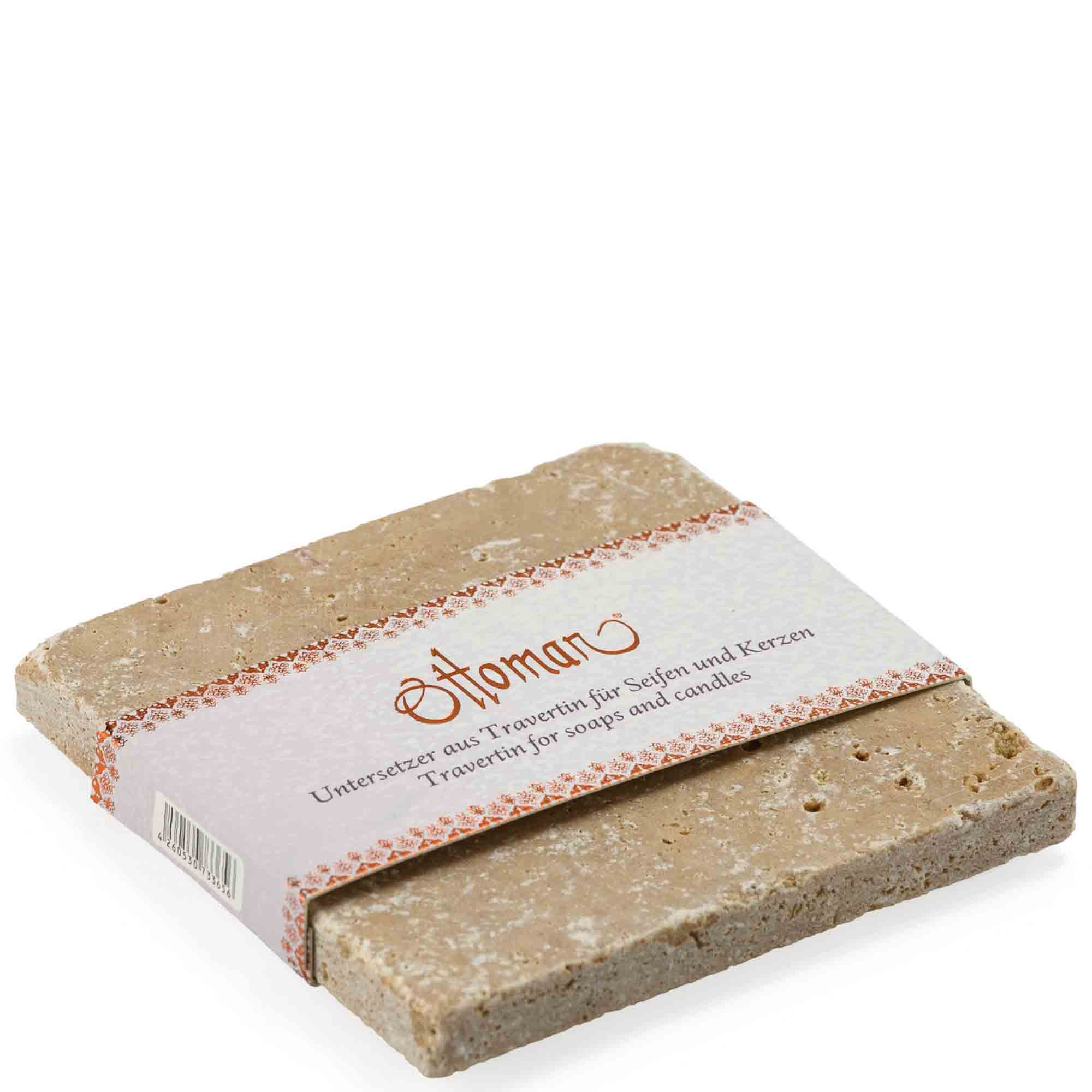 Travertin Naturstein quadratisch