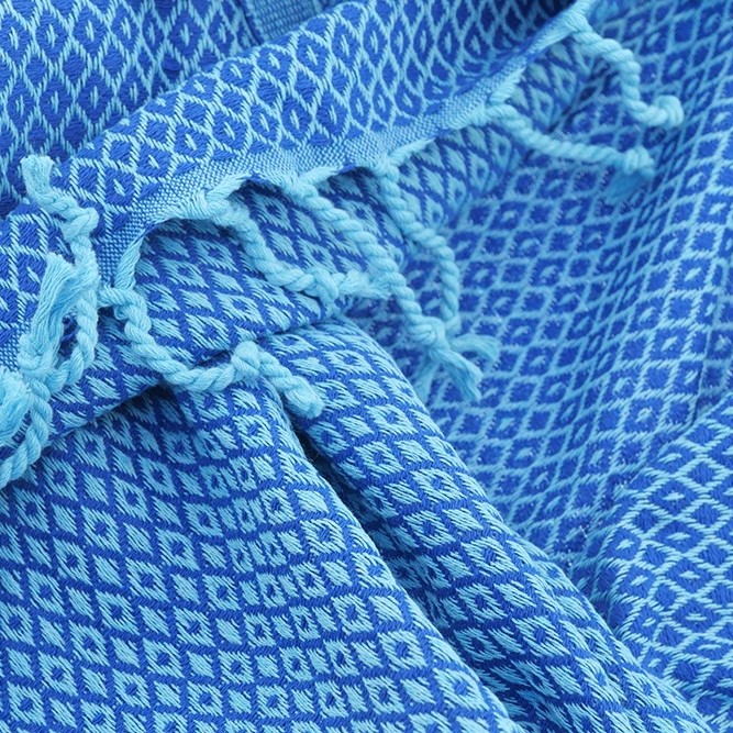 Hamam Badetuch Bird Eye special türkis blau