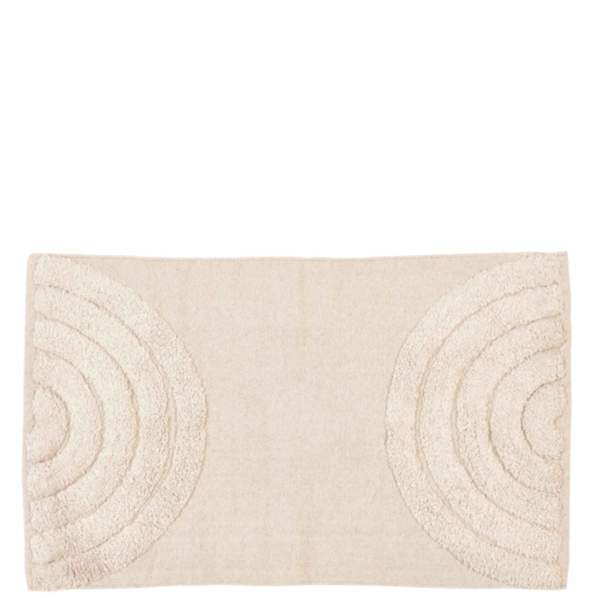 Baumwollteppich RAINBOW, natural, Oekotex, 60x90cm