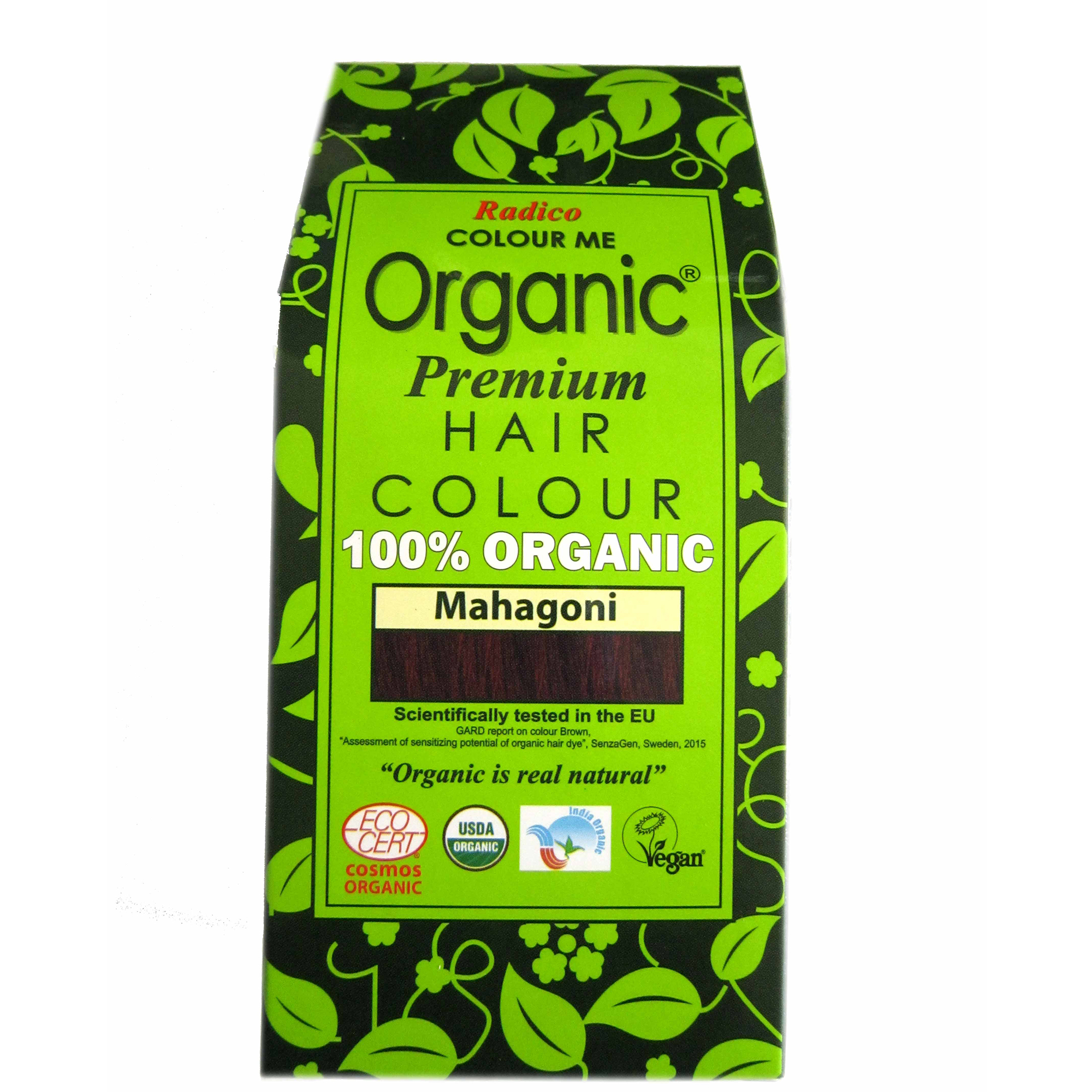 Pflanzenhaarfarbe Mahagoni, 100g