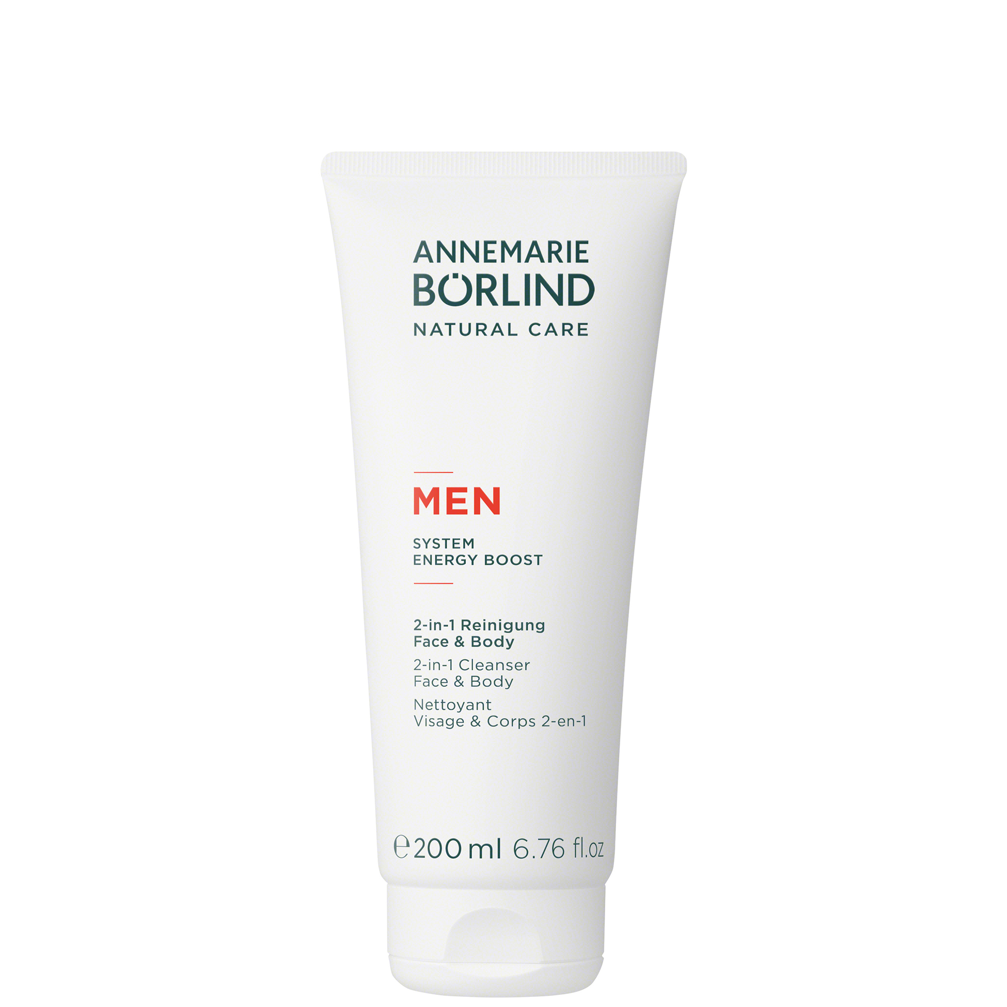 MEN 2 in 1 Reinigung Face & Body, 200 ml