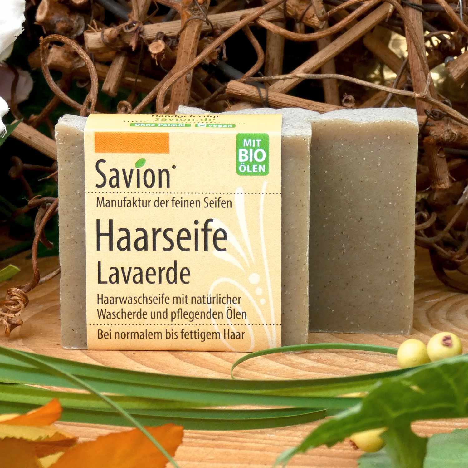 Haarseife Lavaerde, 85g