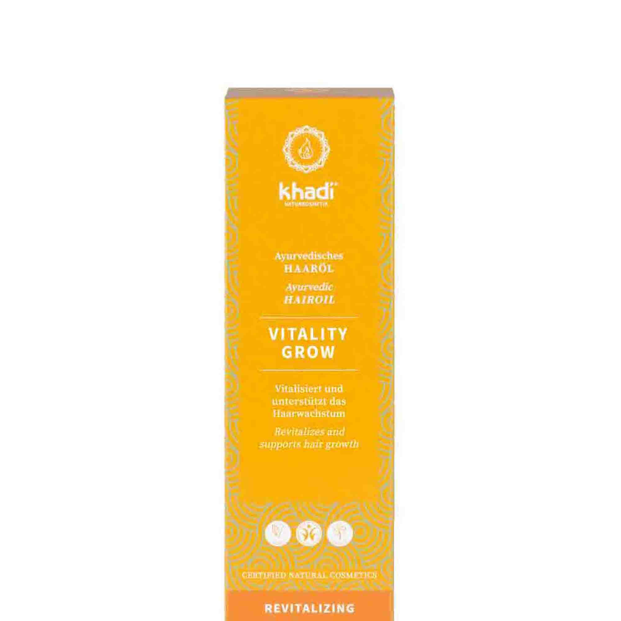 VITALITY GROW Ayurvedic Hair Oil, 50 ml