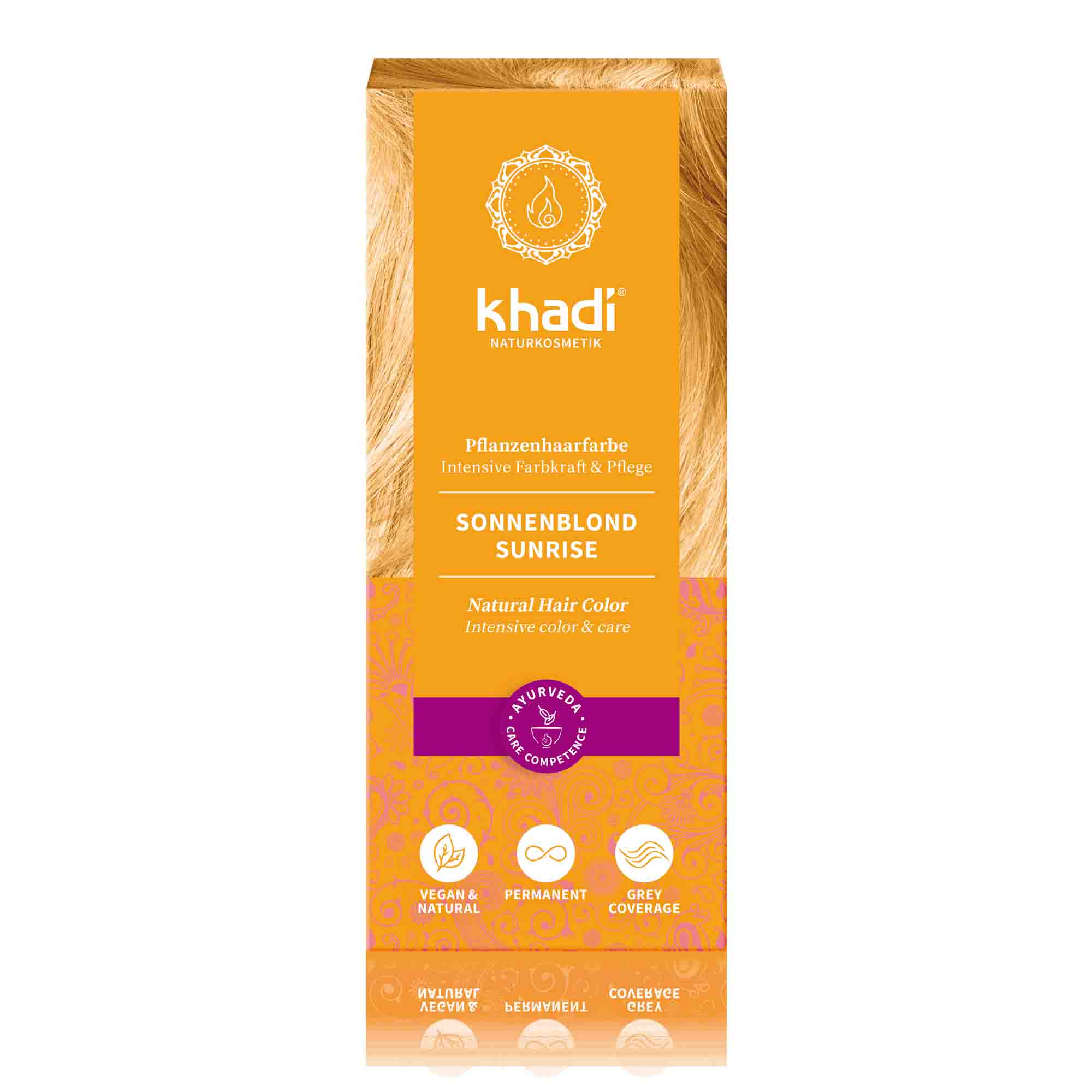 Pflanzenhaarfarbe Sonnenblond, 100 g