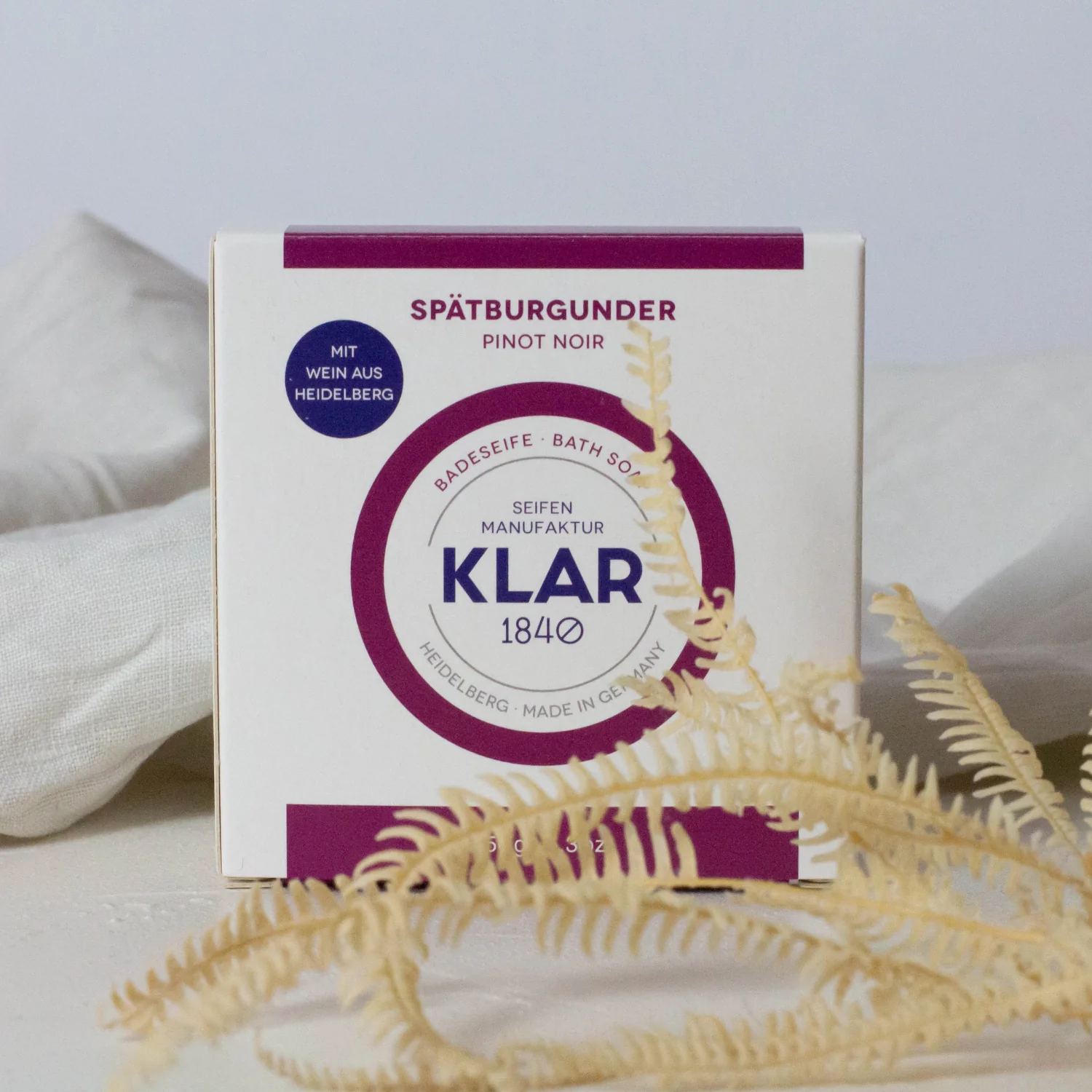 Spätburgunderseife (palmölfrei) 150g