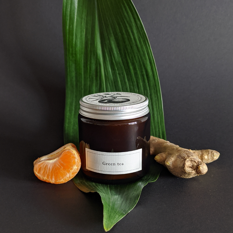 Duftkerze Green Tea, 120ml