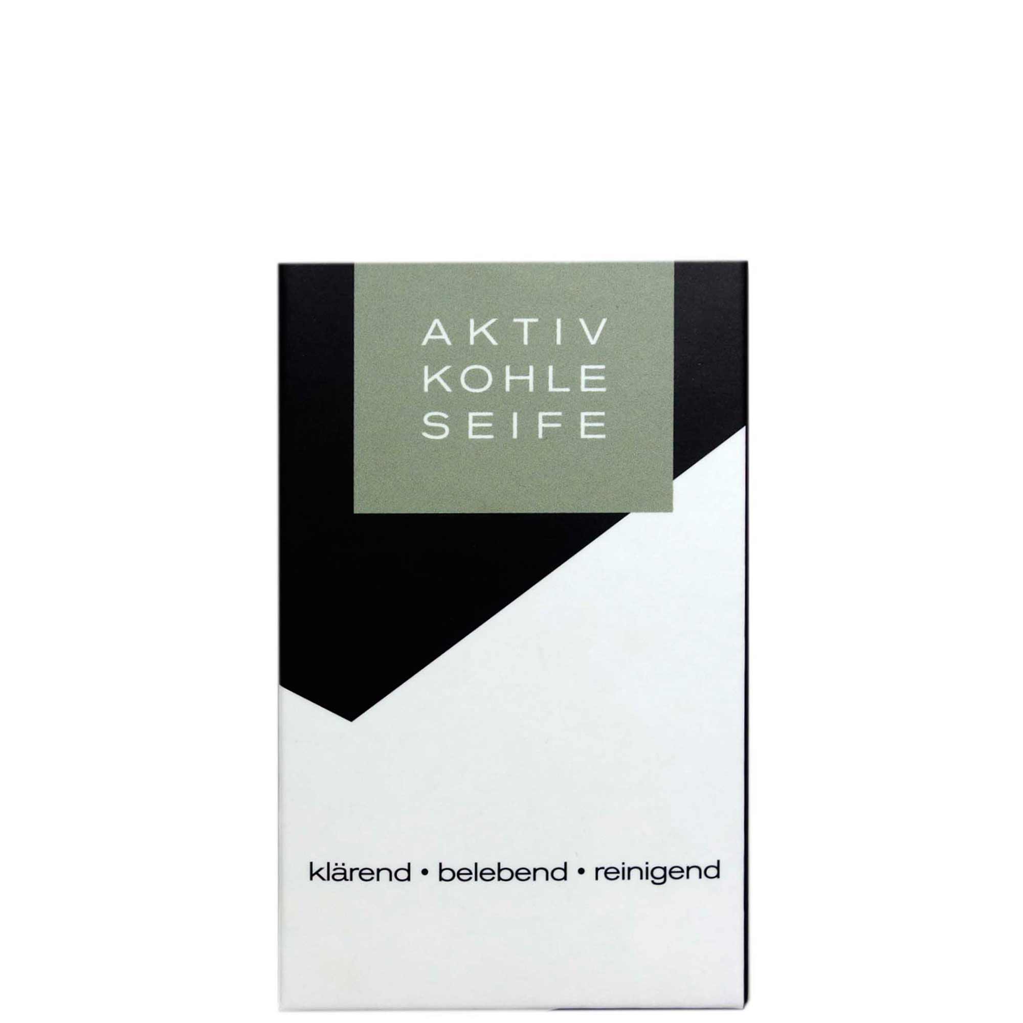 Aktivkohleseife (palmölfrei) 100g