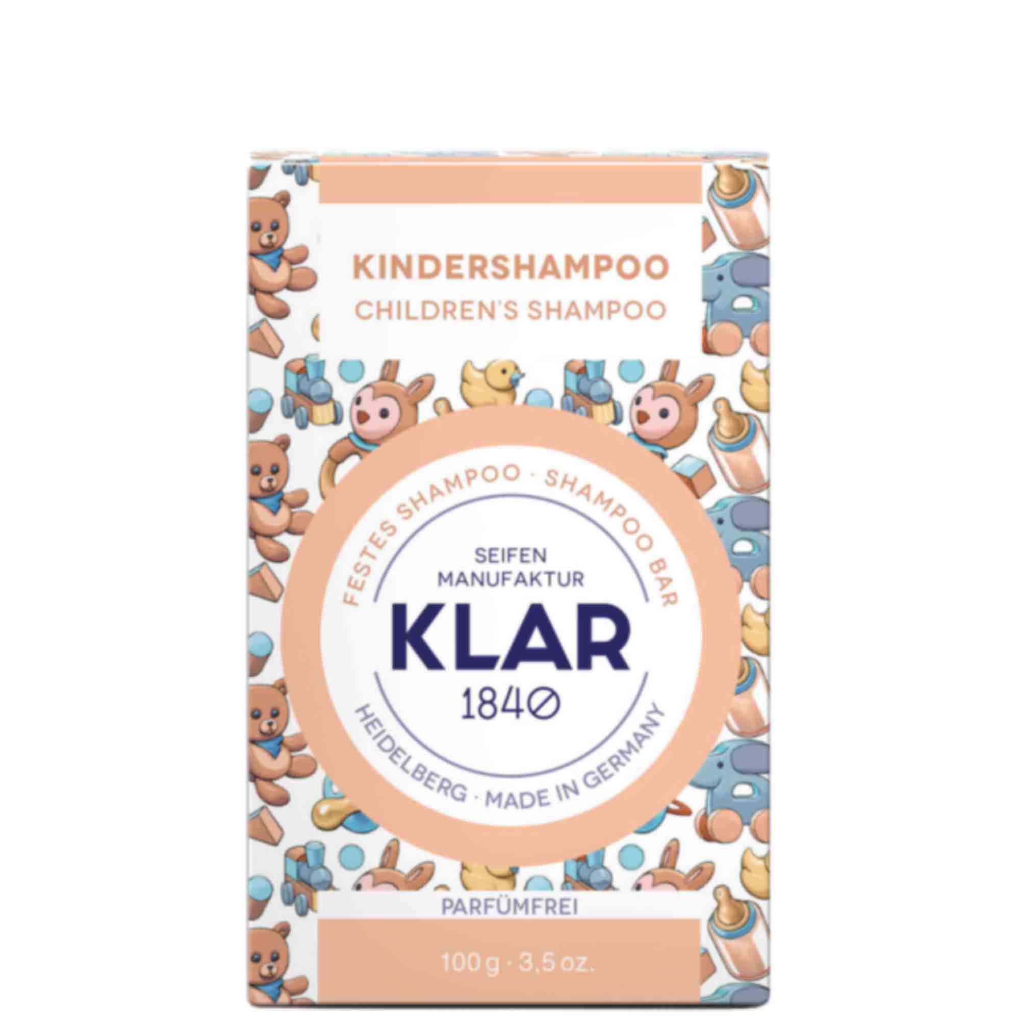 Festes Kindershampoo, 100g