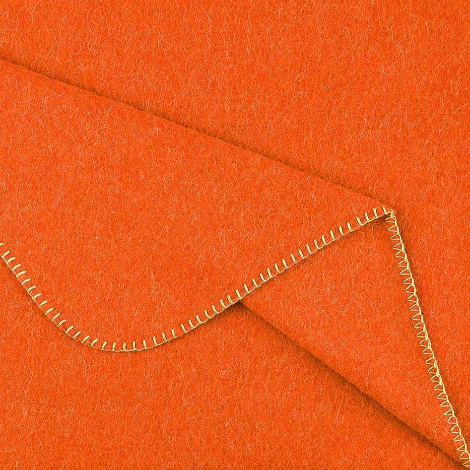 Wolldecke Merino/Alpaka Mandarin