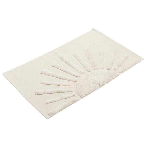 Baumwollteppich SUN natur, oekotex, 60x90cm