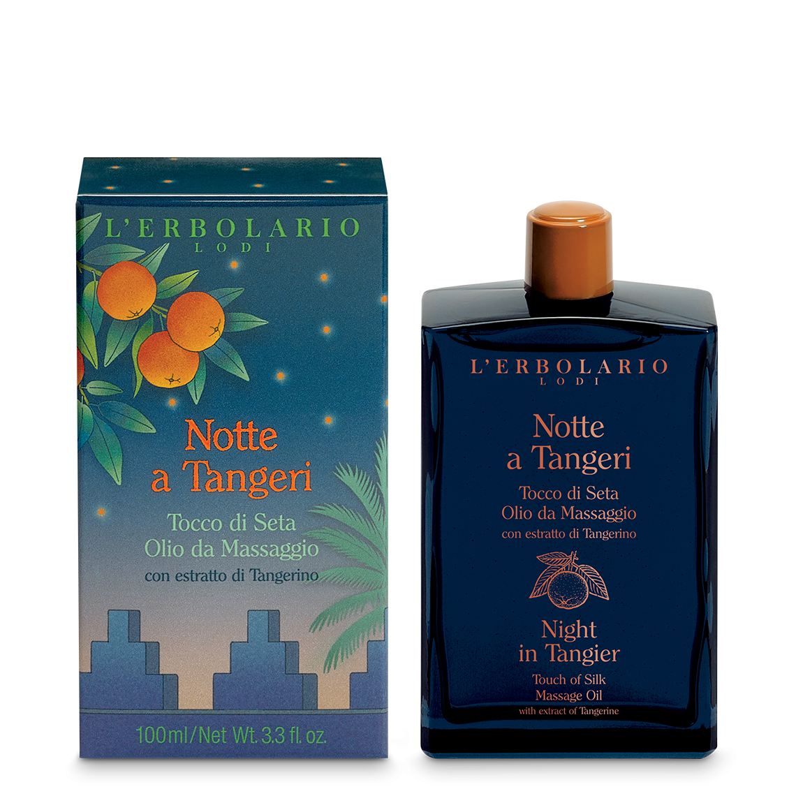 Notte a Tangeri Massageöl, 100ml