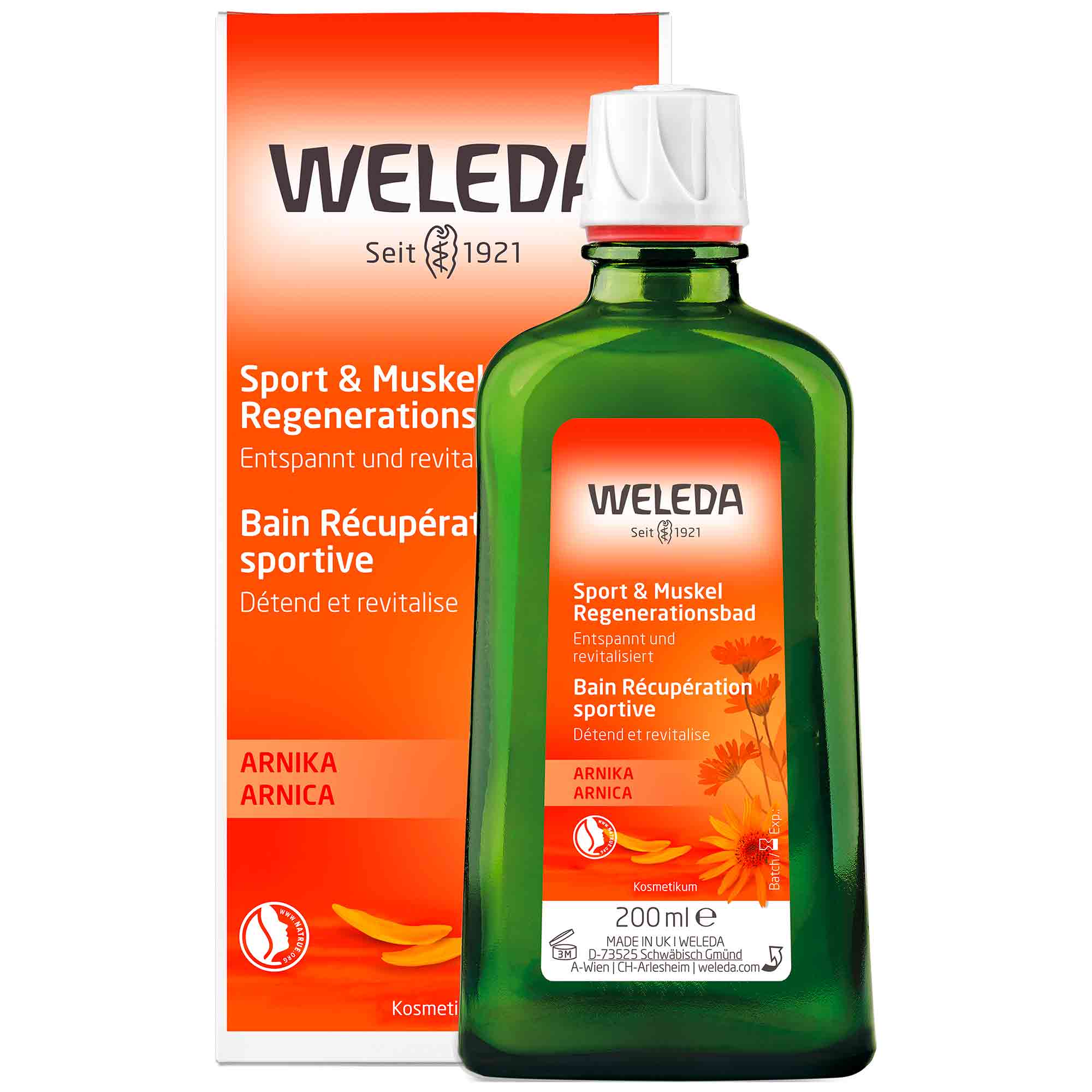 Sport und Muskel Regenerationsbad 200ml