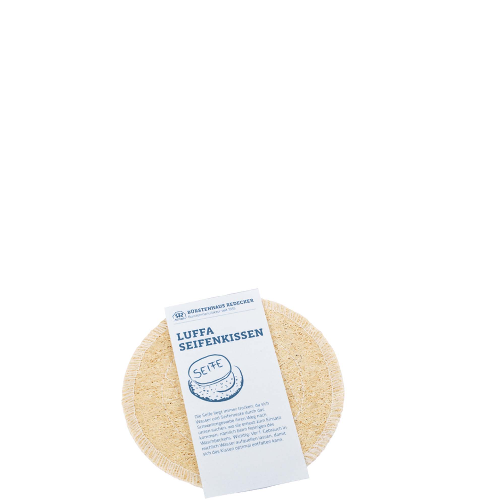 Luffa-Seifenkissen, rund