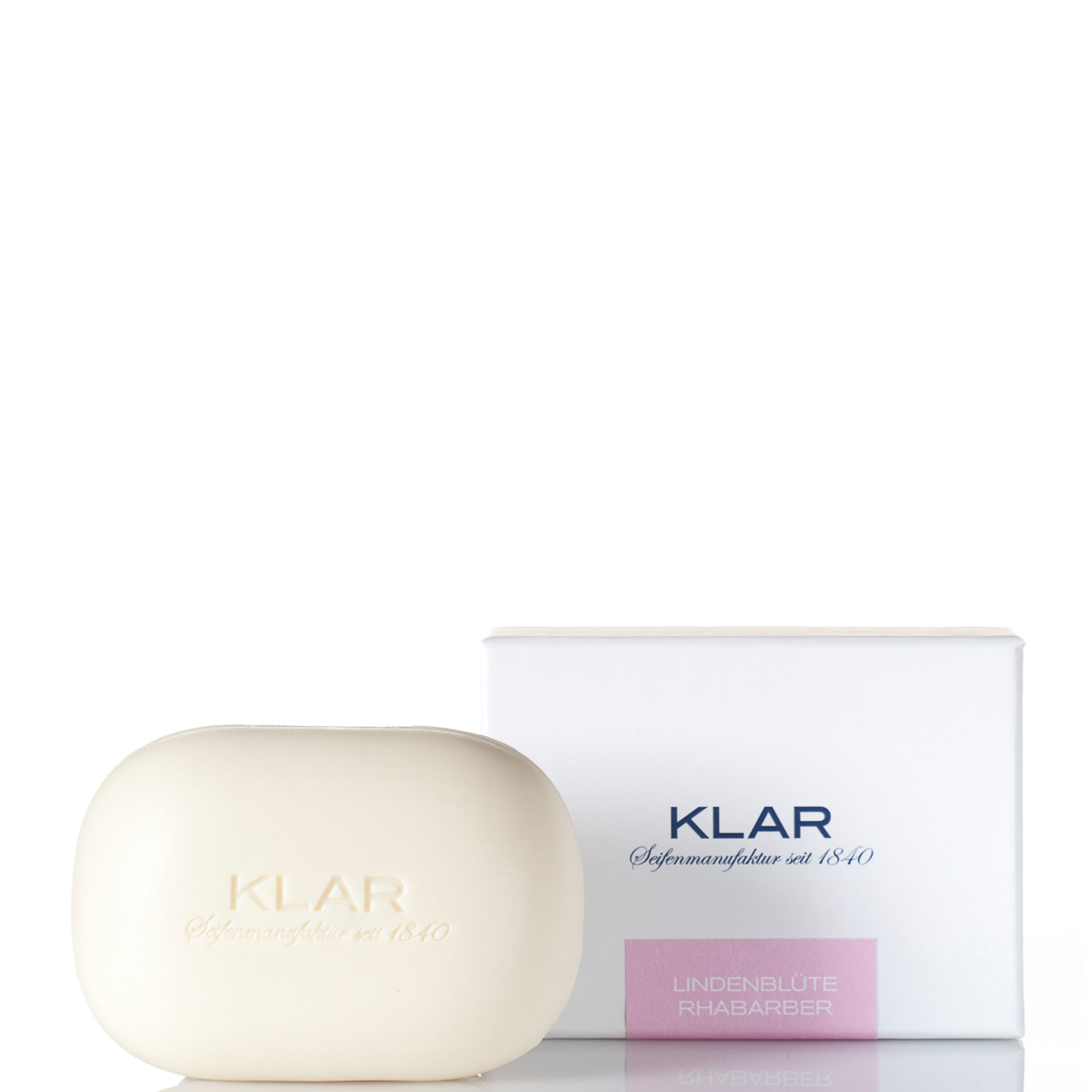 Exklusivseife Lindenblüte & Rhabarber (palmölfrei) 100g