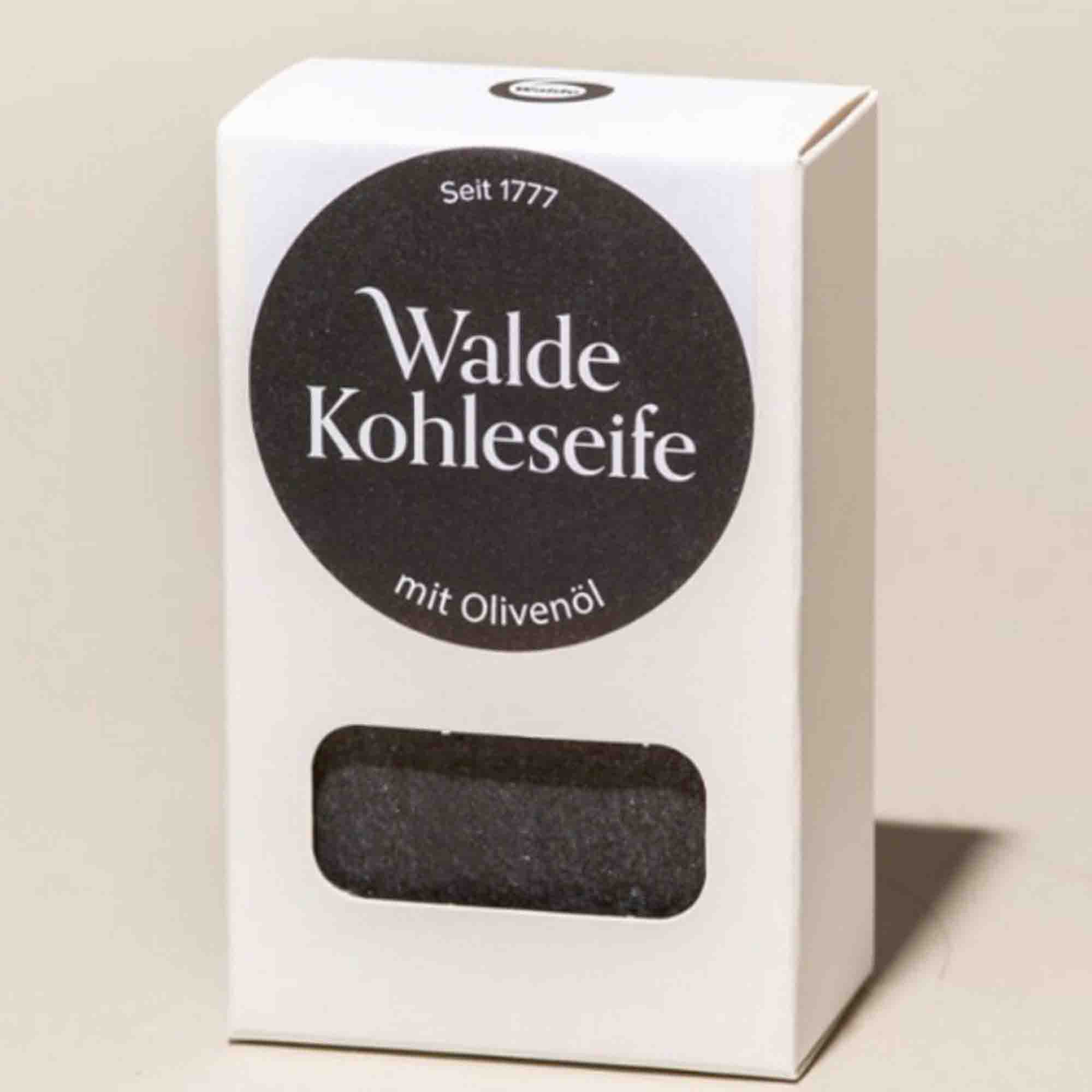 Körperseife Aktivkohle, 100g