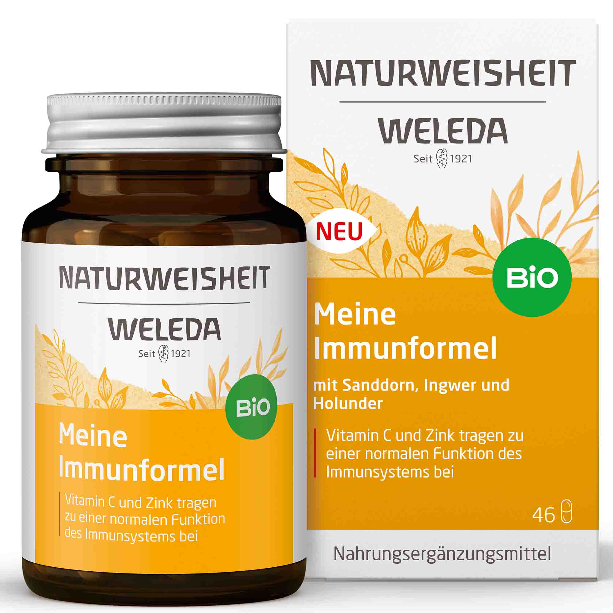 NATURWEISHEIT Meine Immunformel, 46 Kapseln
