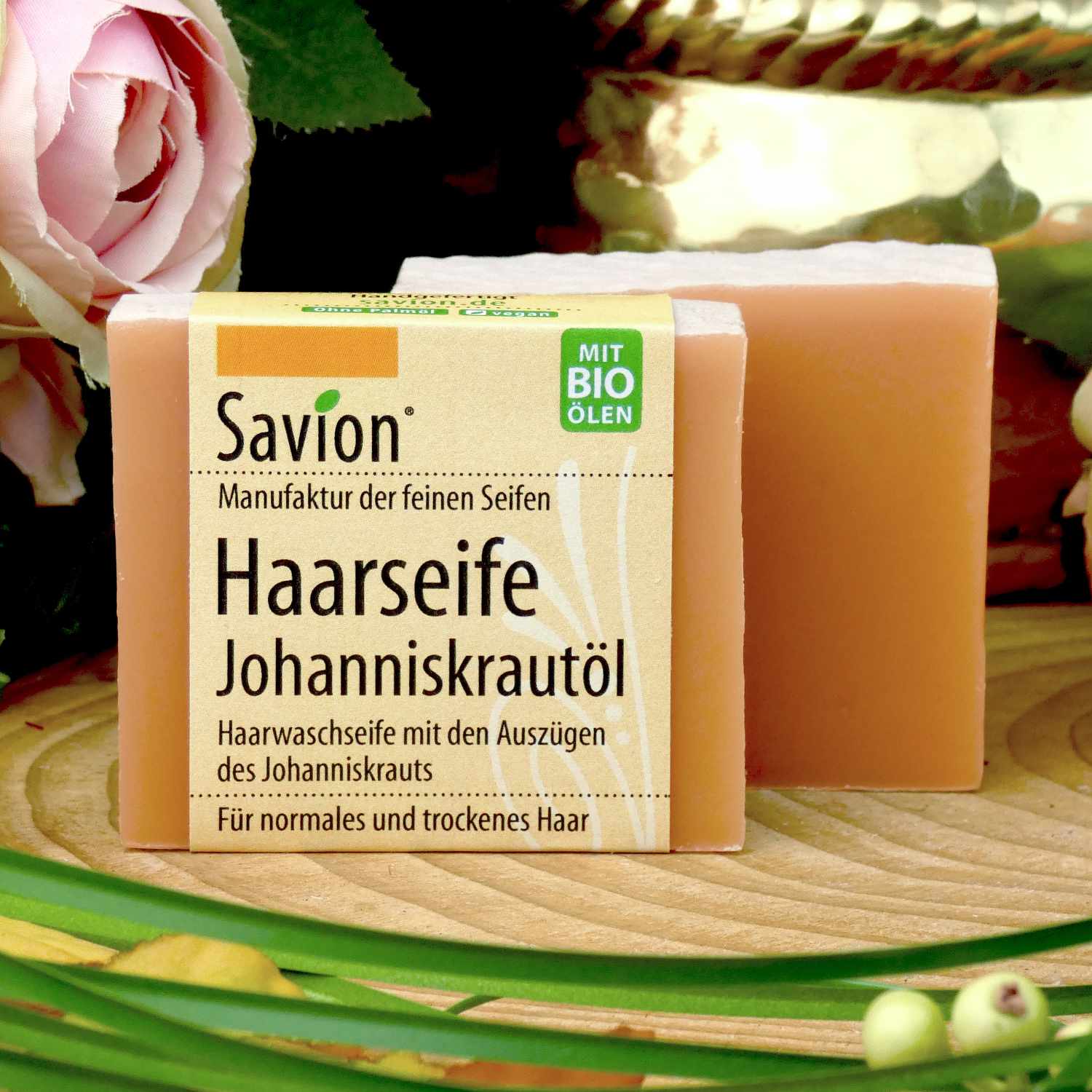 Haarseife Johanniskrautöl, 85g