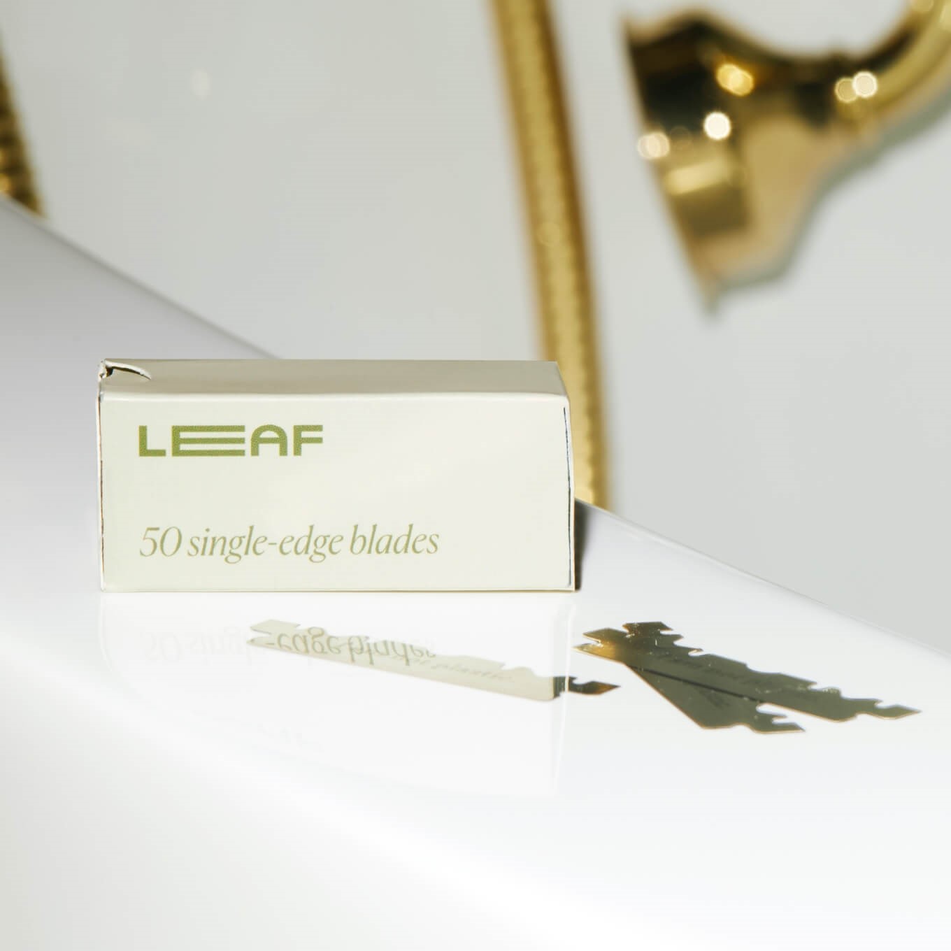 Single-Edge Blade Pack (50 Stück) - Neutral (Silber matt)