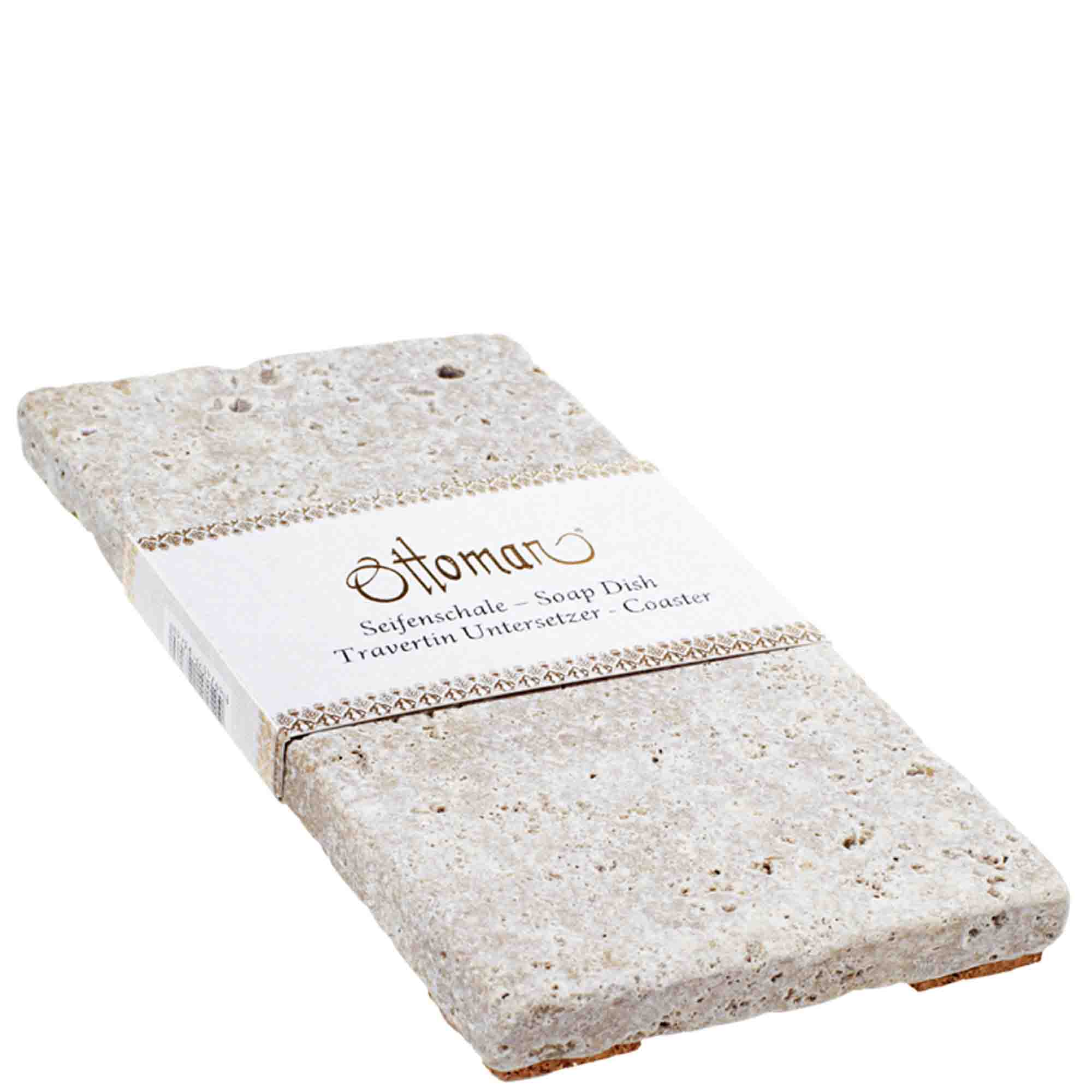 Travertin Naturstein länglich