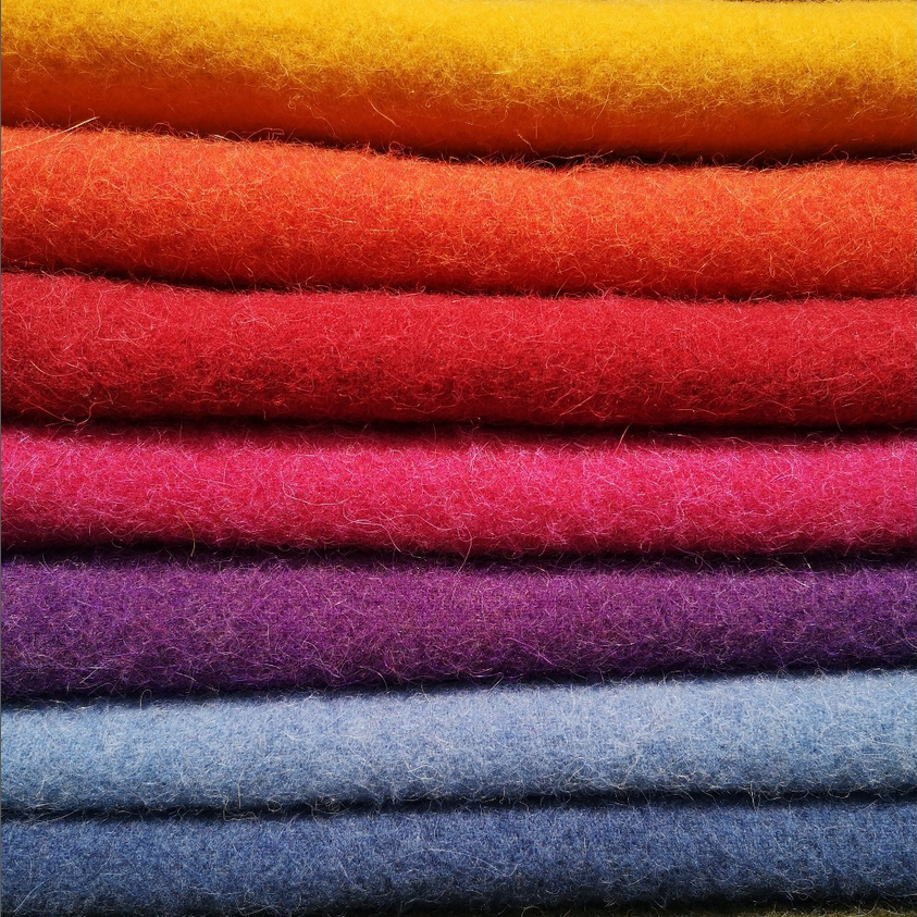 Wärmflasche Merino/Alpaka Mandarin