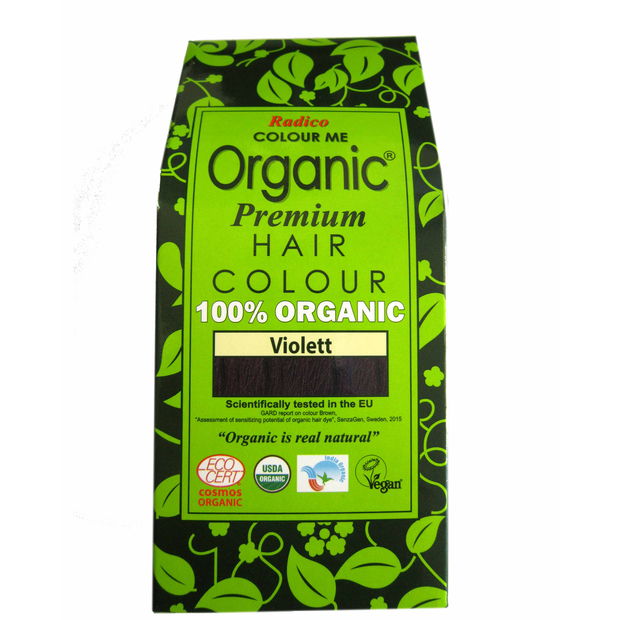 Pflanzenhaarfarbe Violett, 100g