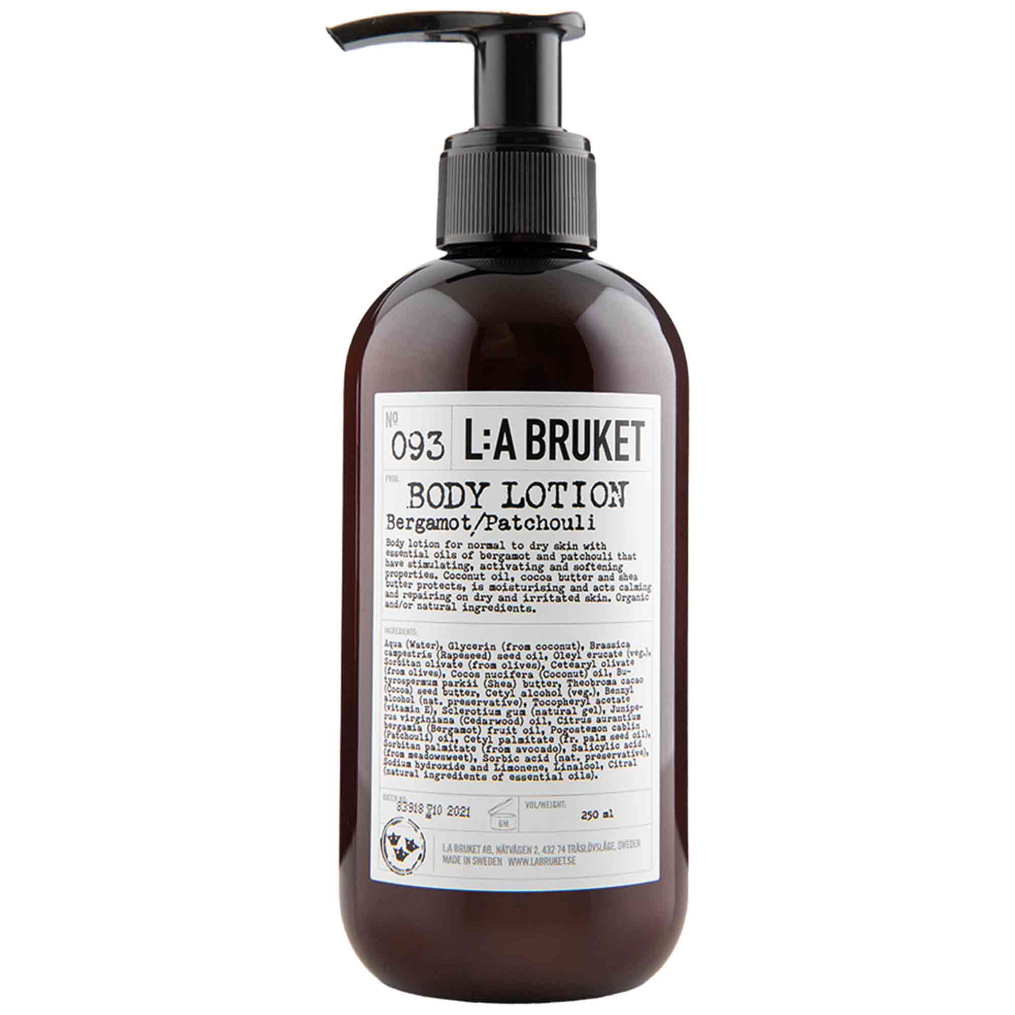 Body Lotion Bergamot Patchouli, 240ml