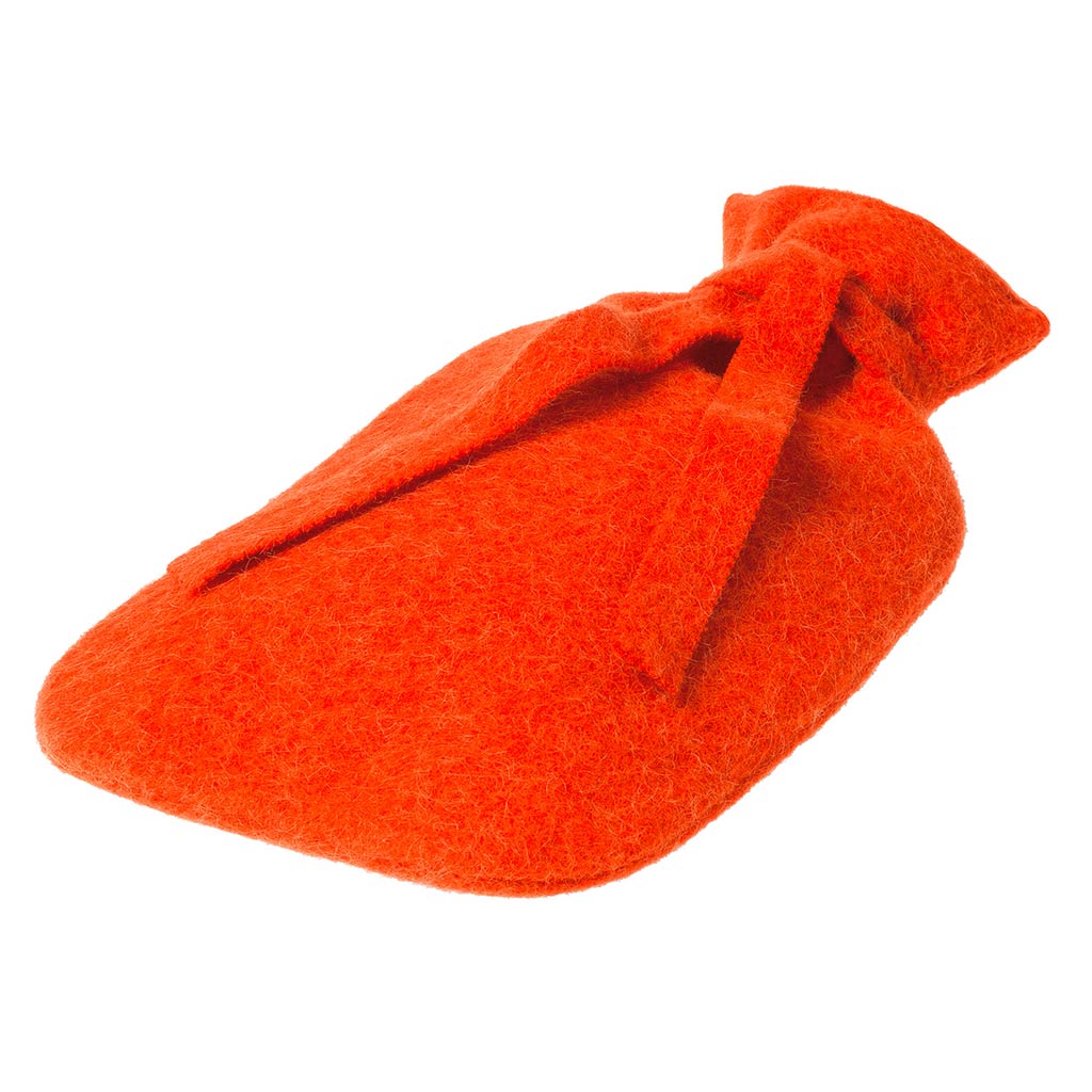 Wärmflasche Merino/Alpaka Mandarin