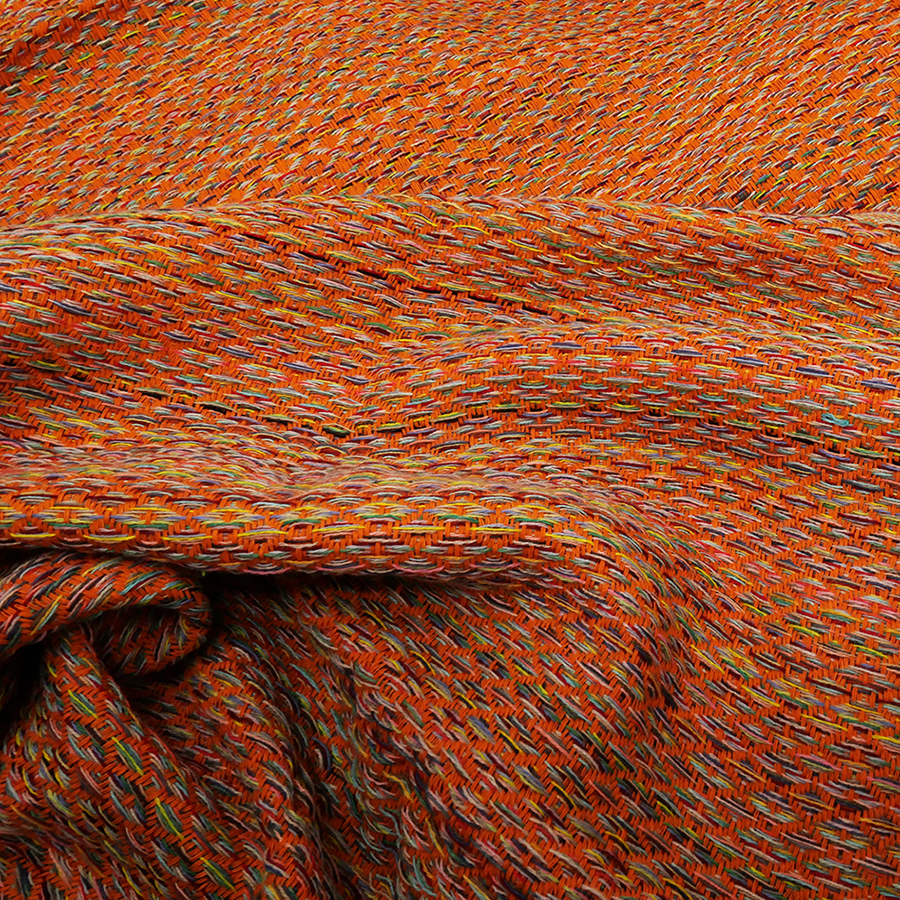 Hamam Badetuch Multicolour orange