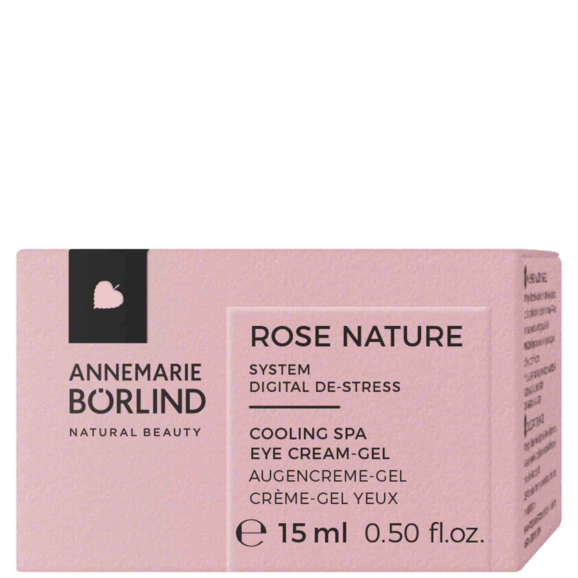 ROSE NATURE Cooling Spa Eye Creme Gel, 15 ml