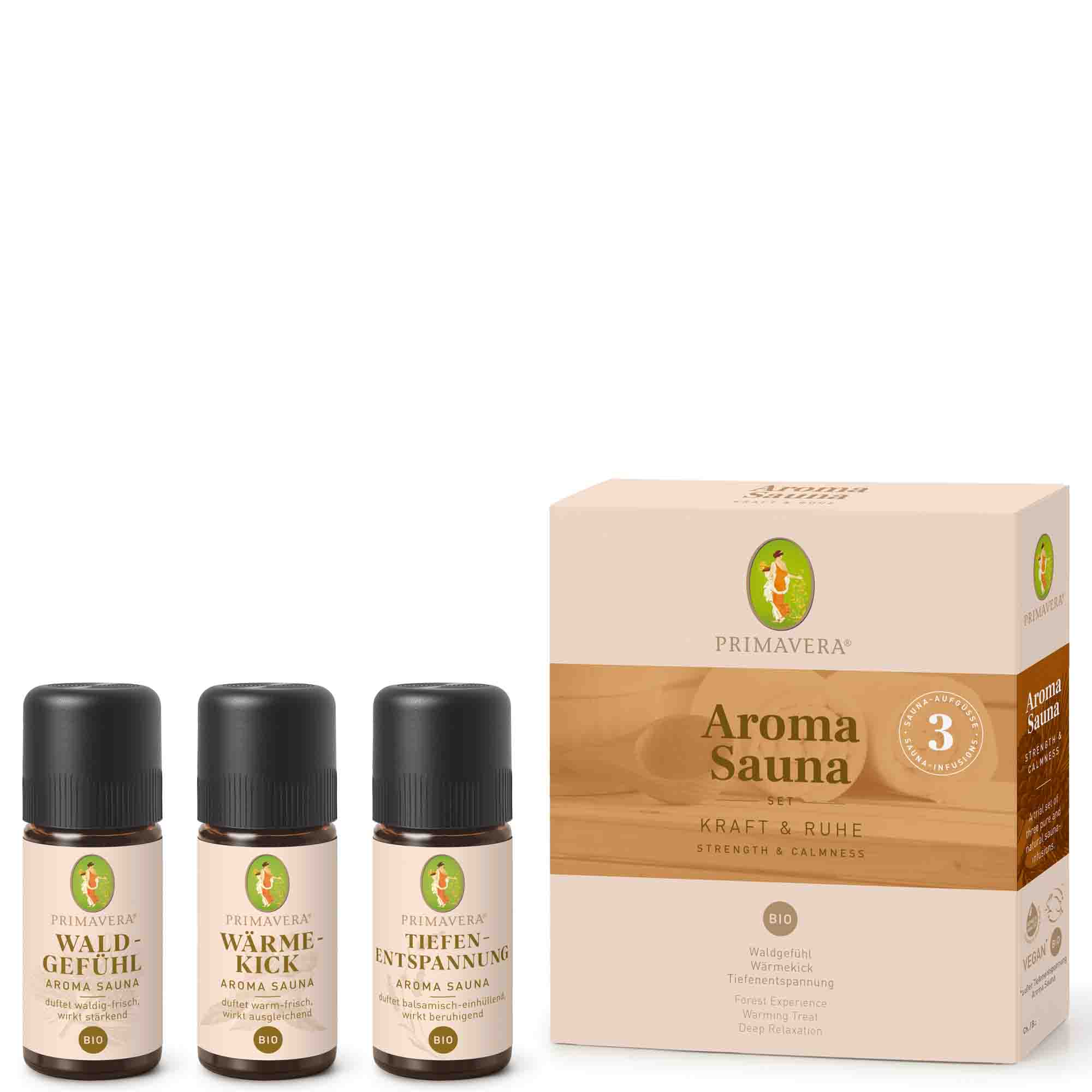 Aroma Sauna Set Kraft & Ruhe