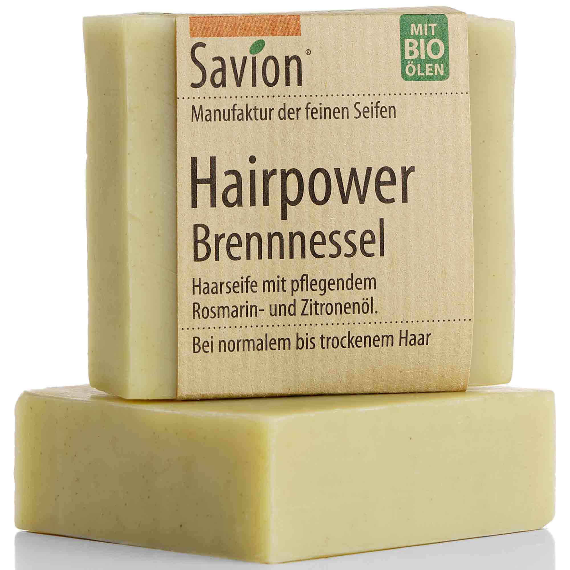Haarseife Hairpower Brennessel, 85g