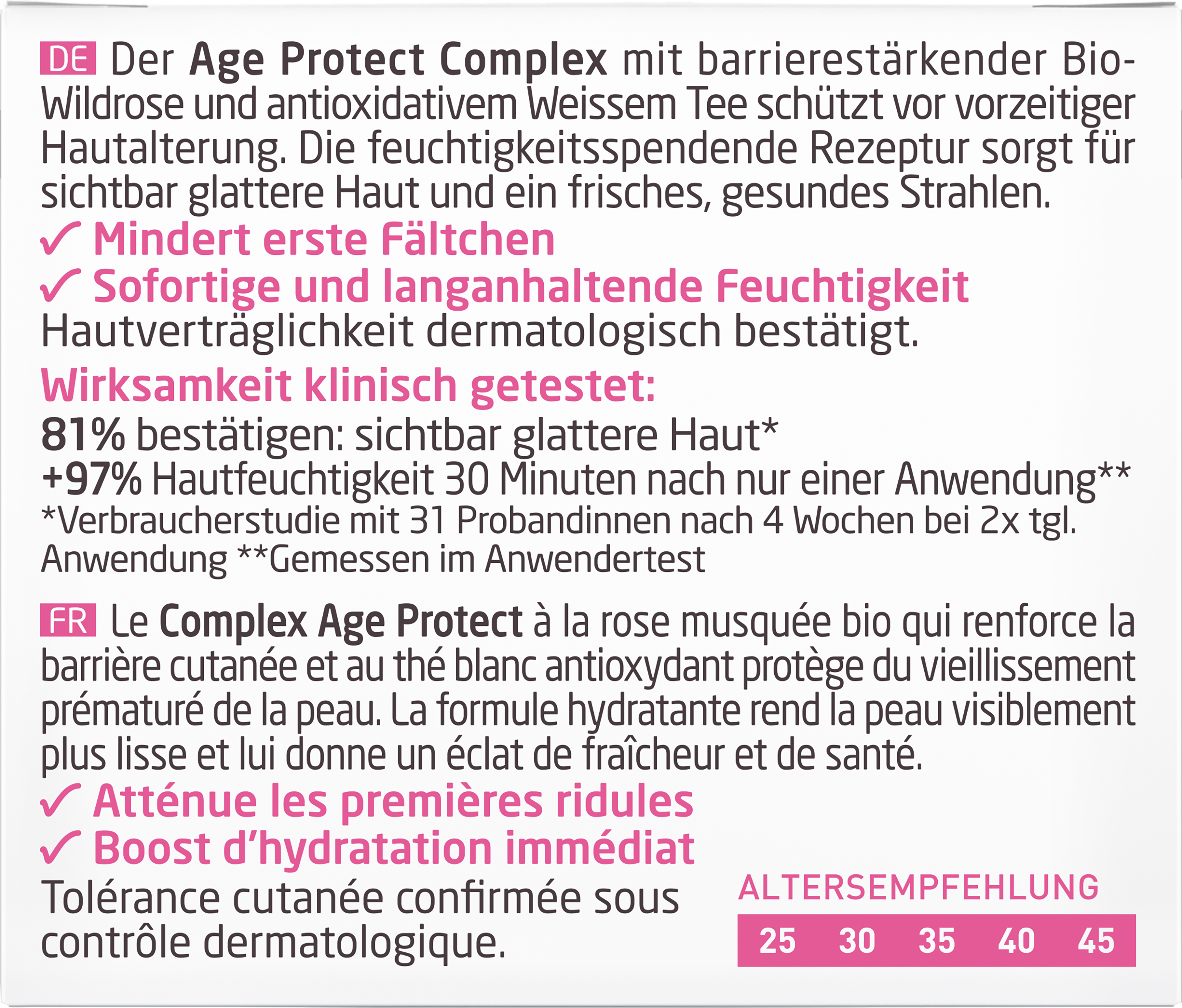 Wildrose & Weißer Tee Tagespflege 40 ml