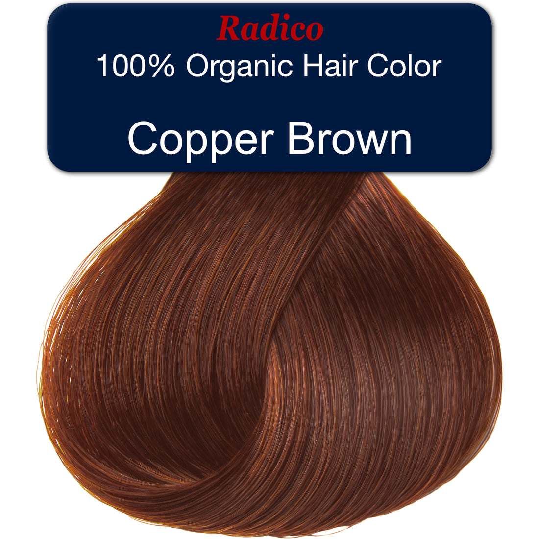 Pflanzenhaarfarbe Kupferbraun, 100g