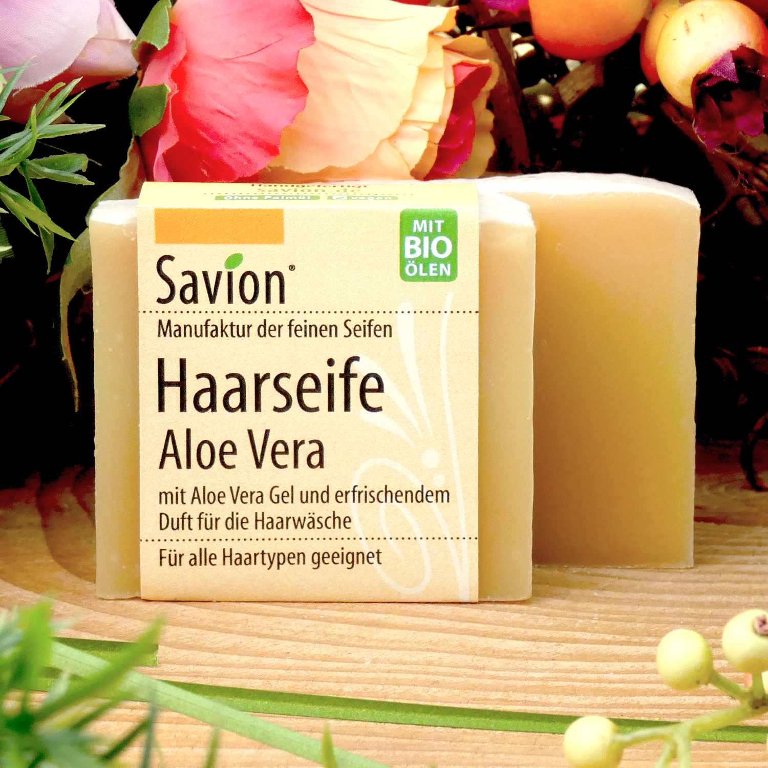 Haarseife Aloe Vera, 85g