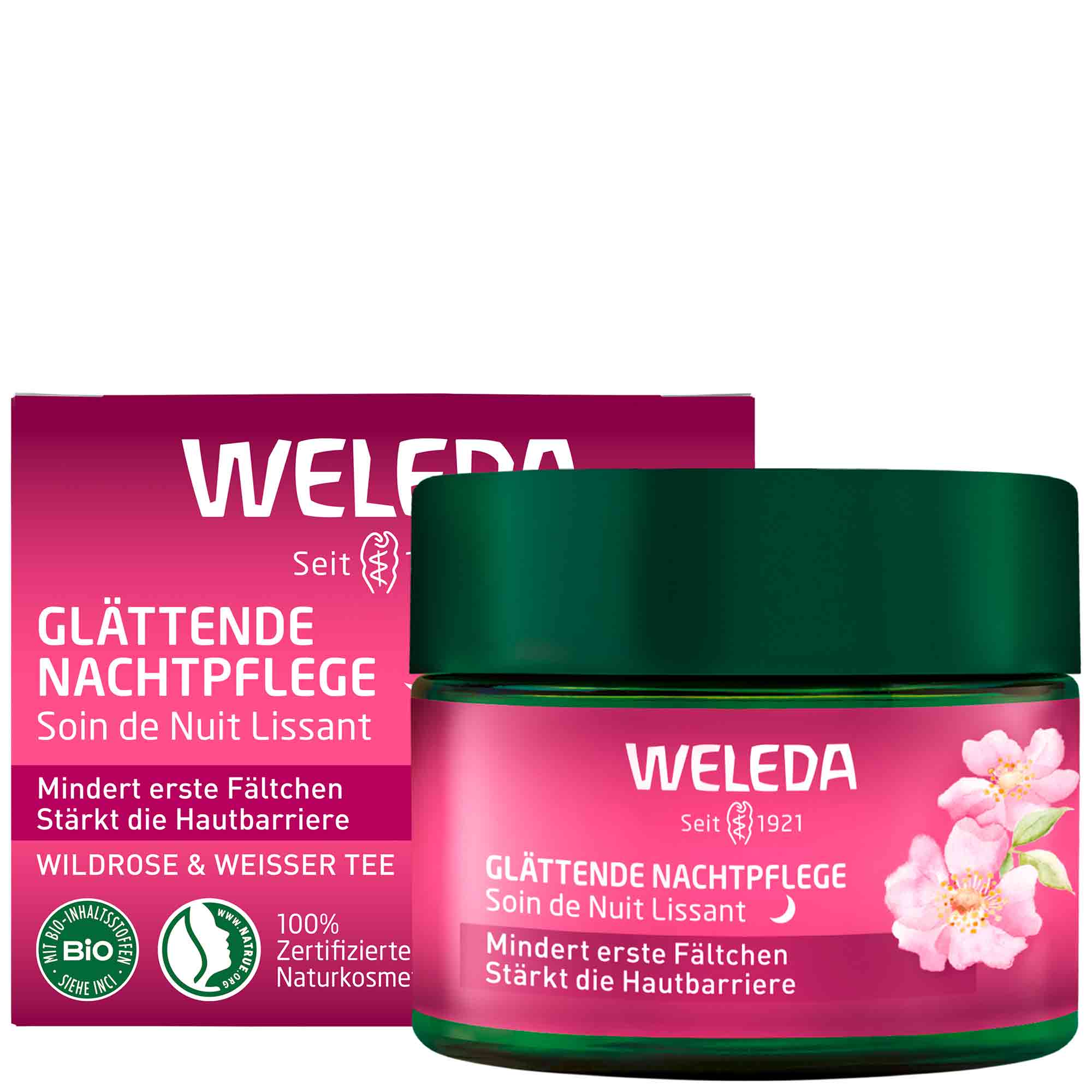 Wildrose & Weißer Tee Nachtpflege 40 ml