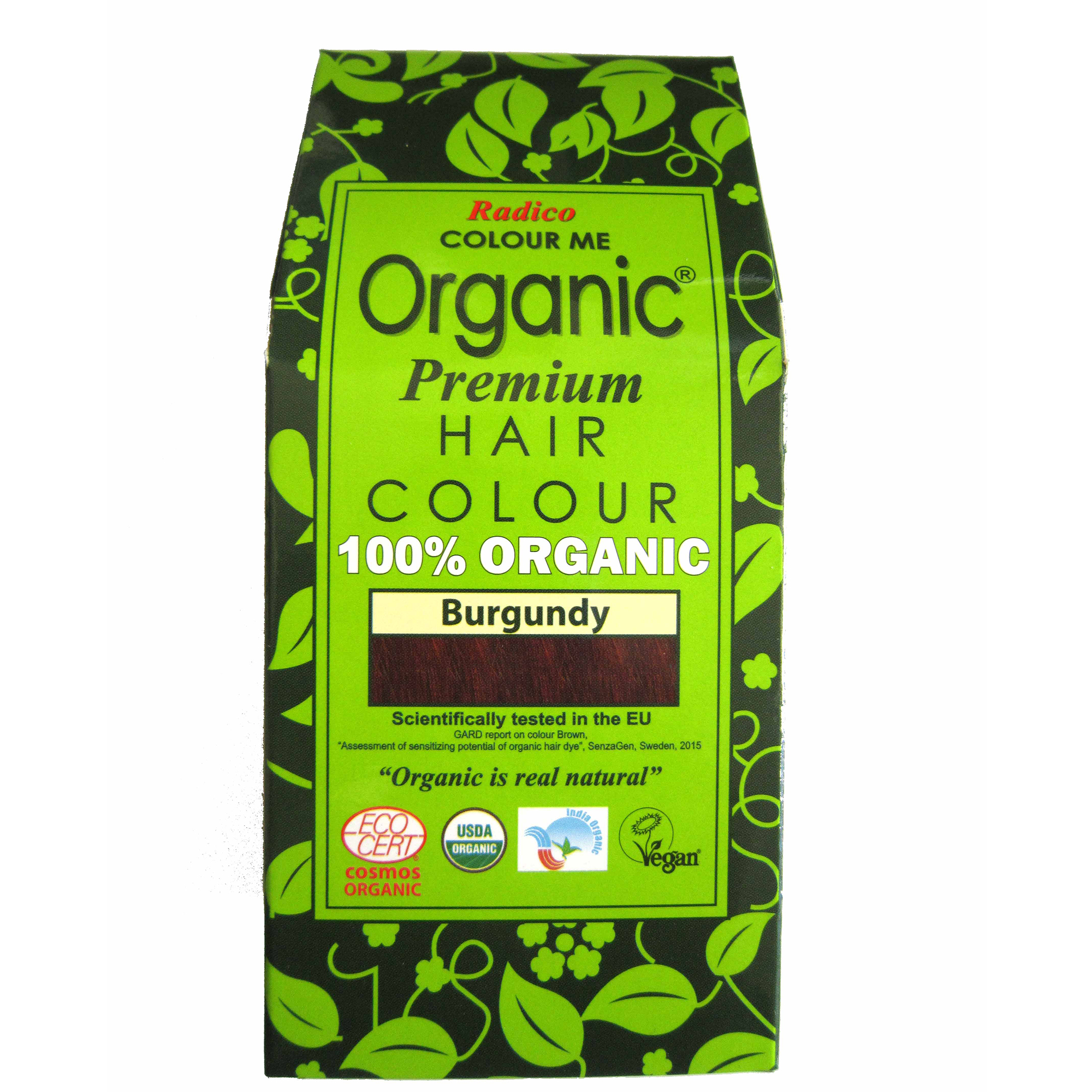 Pflanzenhaarfarbe Burgund, 100g