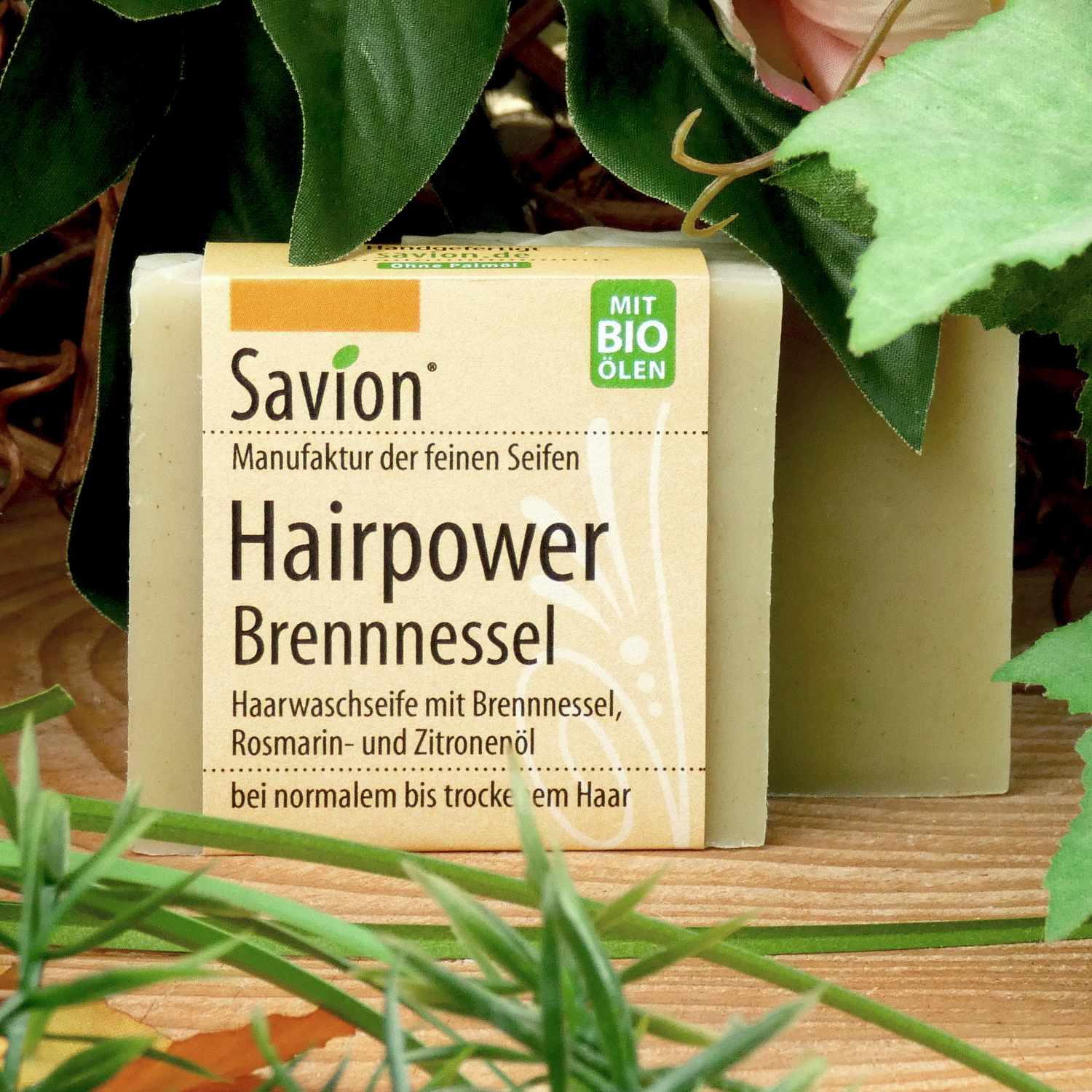 Haarseife Hairpower Brennessel, 85g