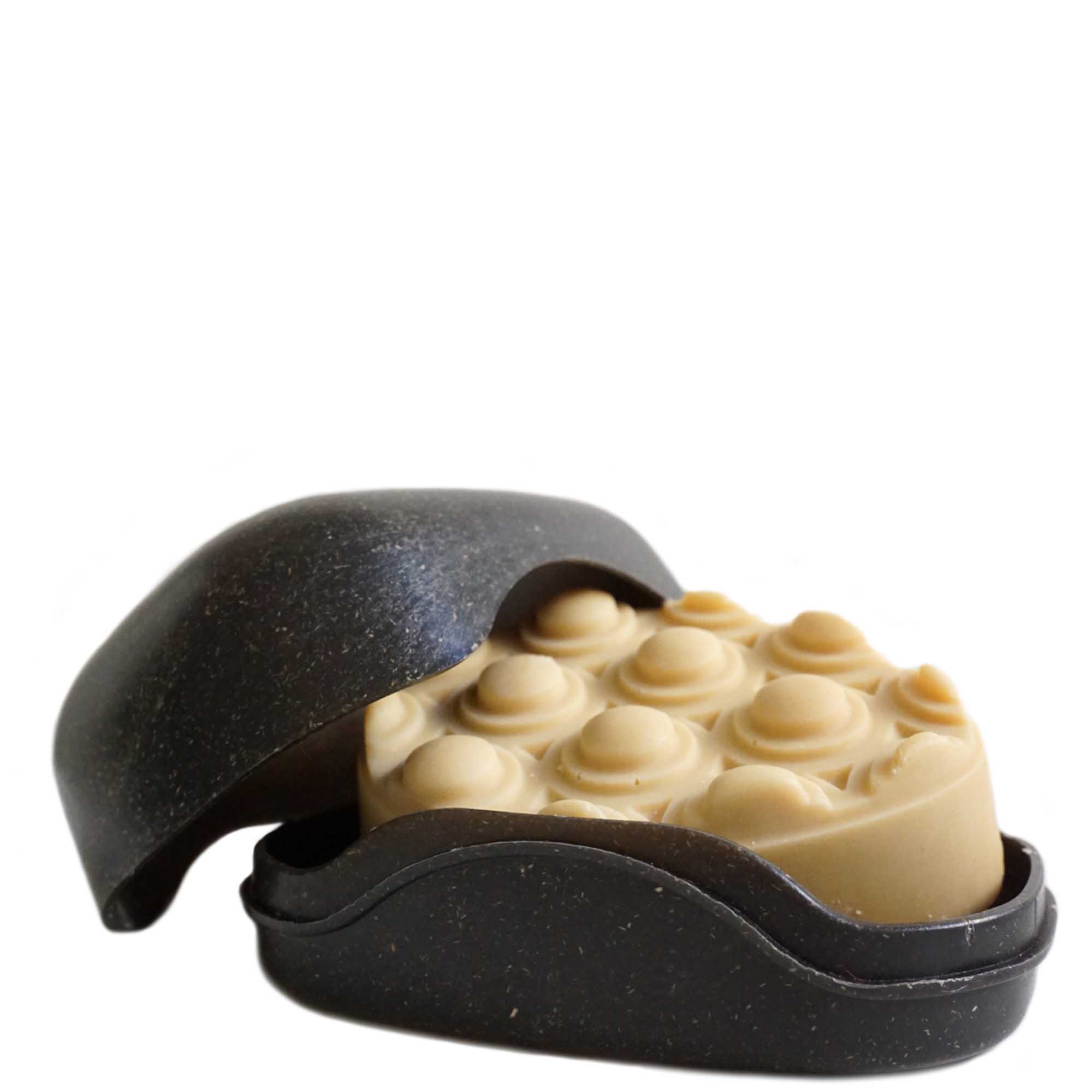 YLN Seifendose aus Zuckerrohr schwarz