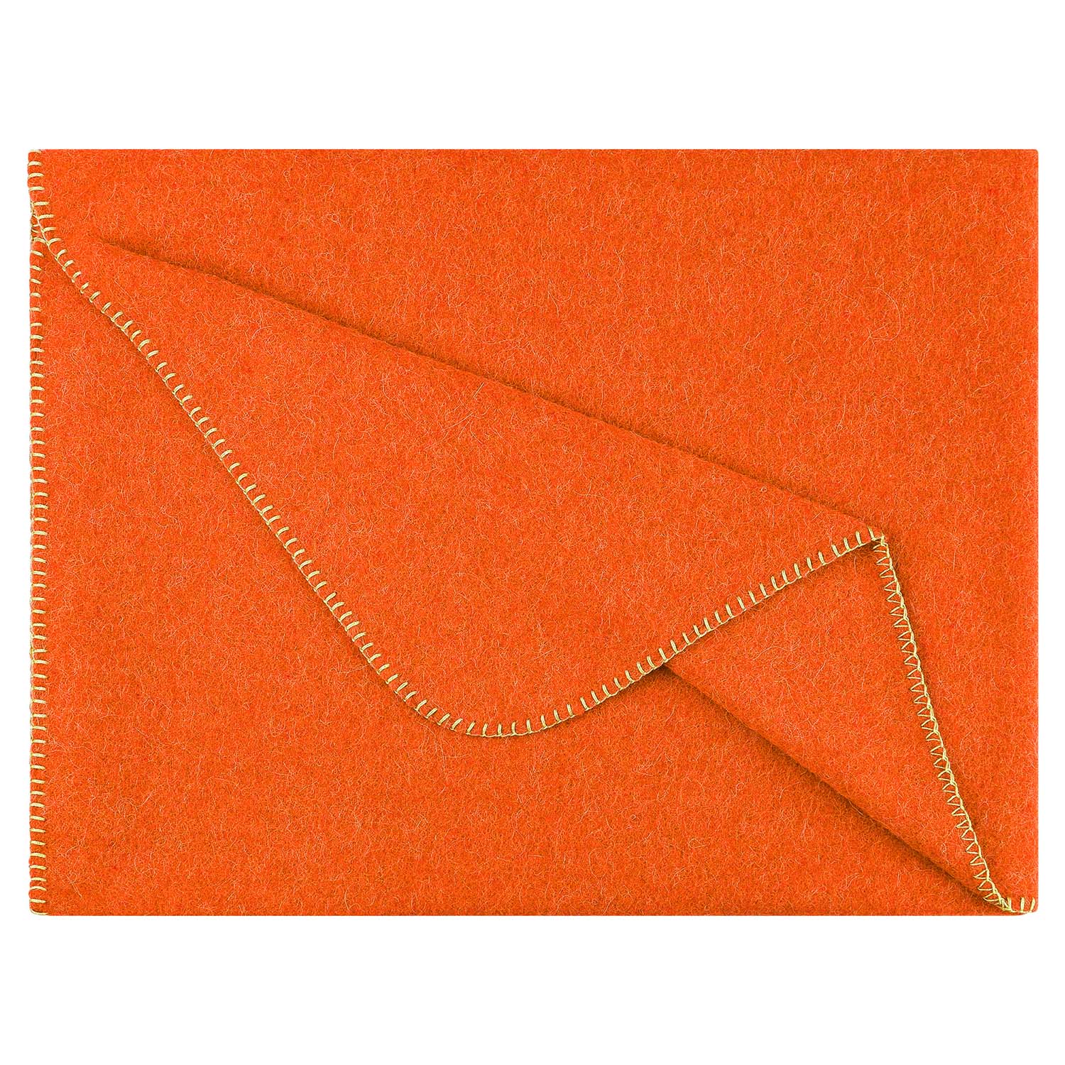 Wolldecke Merino/Alpaka Mandarin