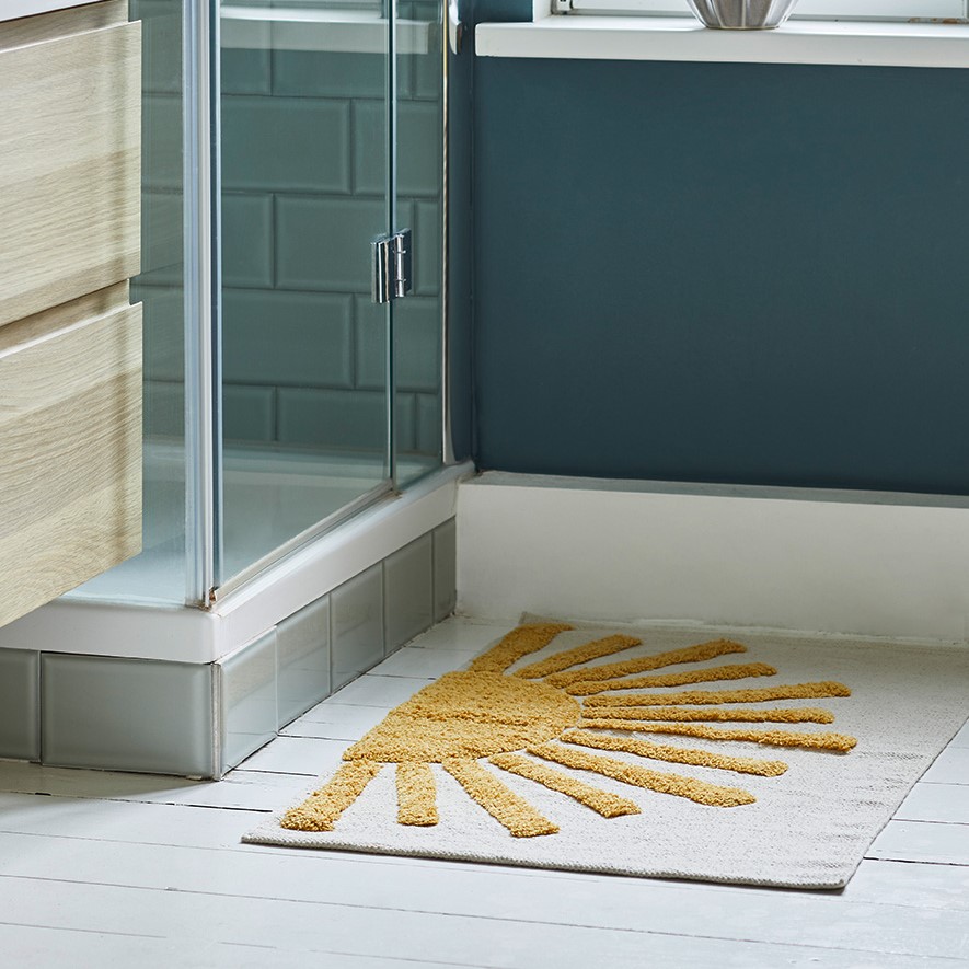 Baumwollteppich SUN, oekotex, 60x90cm