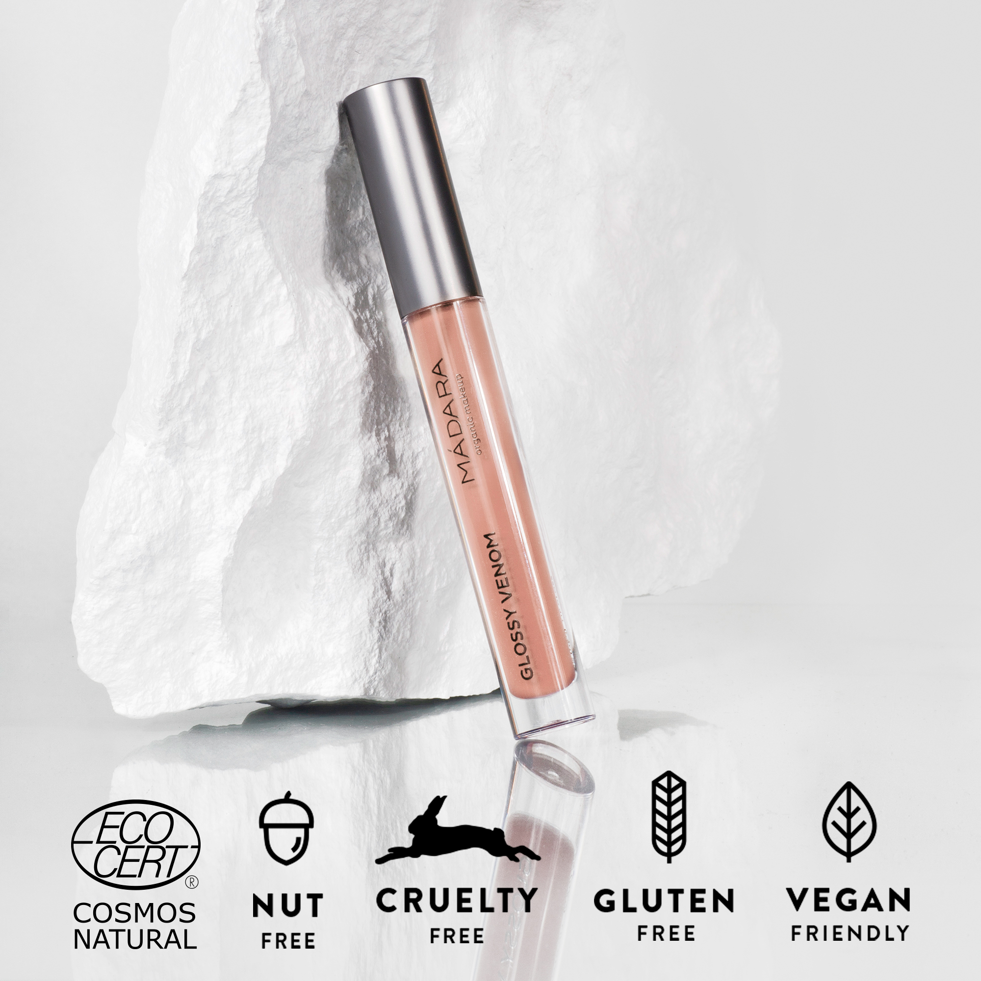 GLOSSY VENOM Lip gloss,  NUDE CORAL 74