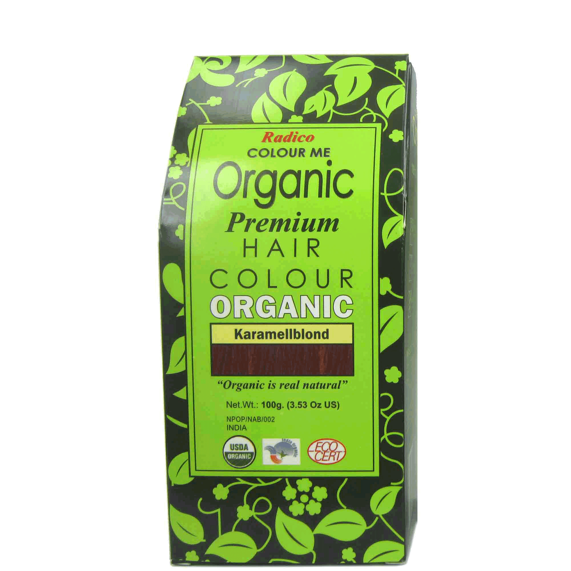 Pflanzenhaarfarbe-Karamellblond-100g