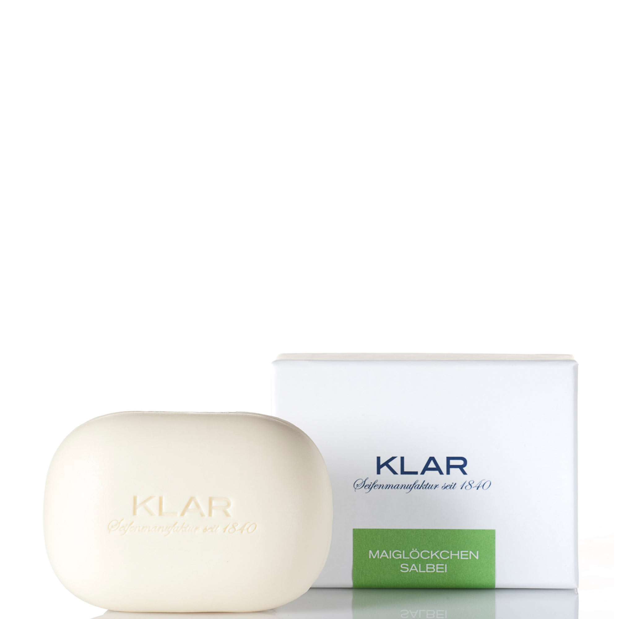 Exklusivseife Maiglöckchen & Salbei (palmölfrei) 100g