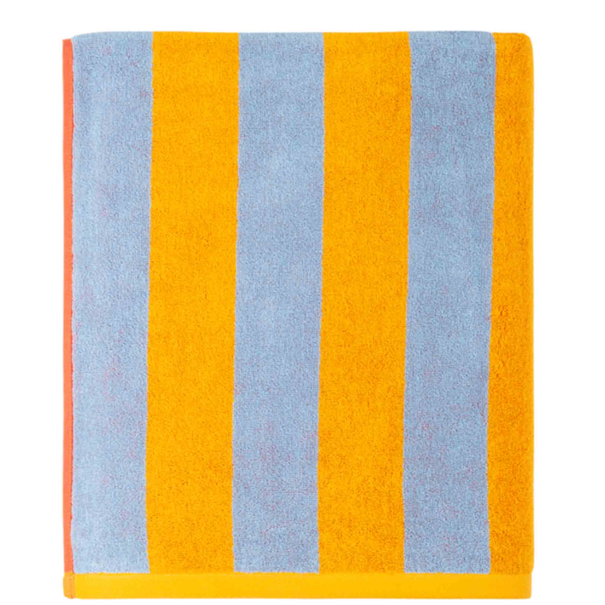Badetuch PENA orange/gelb/hellblau, 100 x 180cm